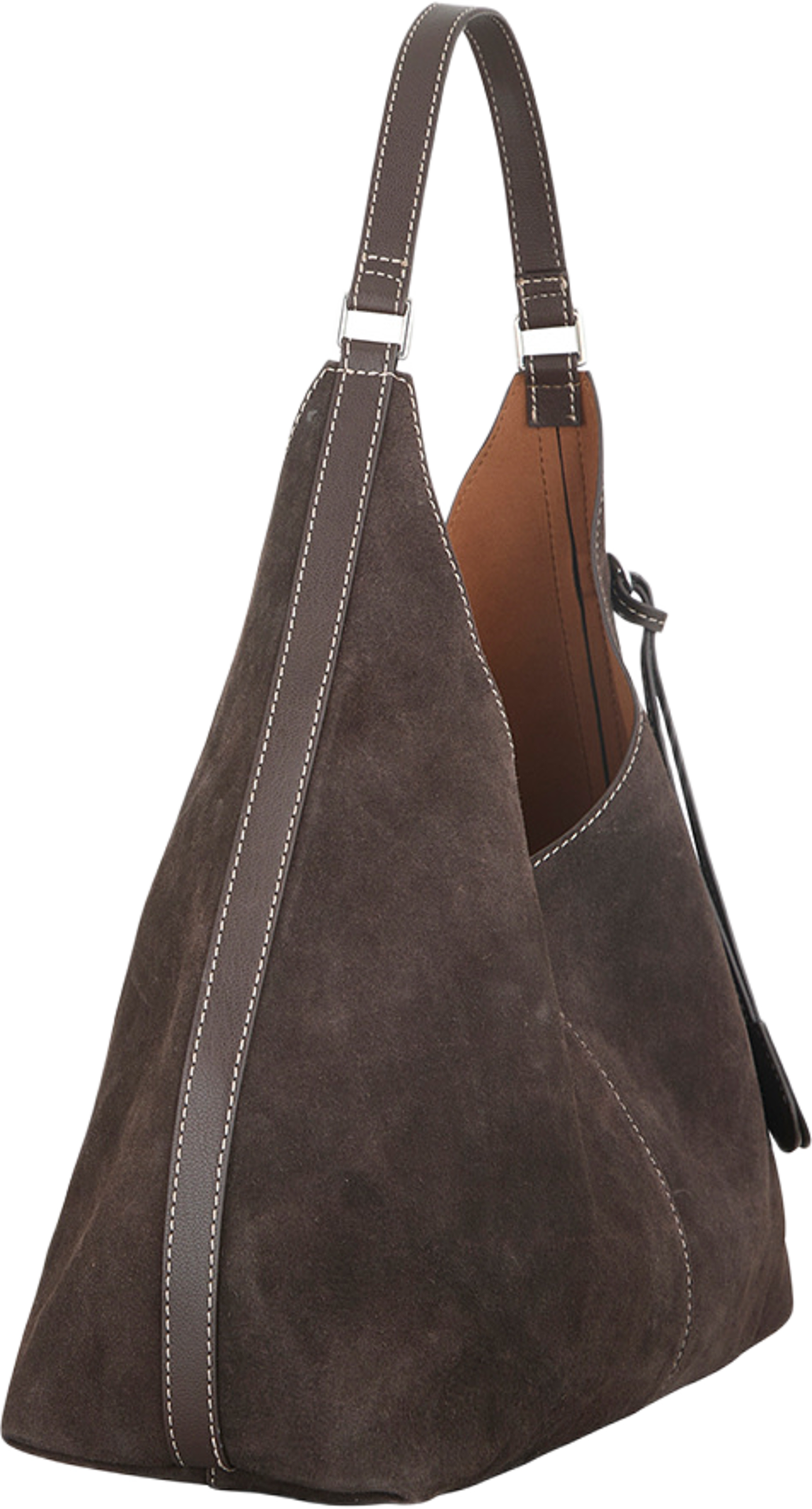 Suede Shae Bag, från Becksöndergaard, i färgen Chocolate Torte. Klicka för att öppna bilden i stort format