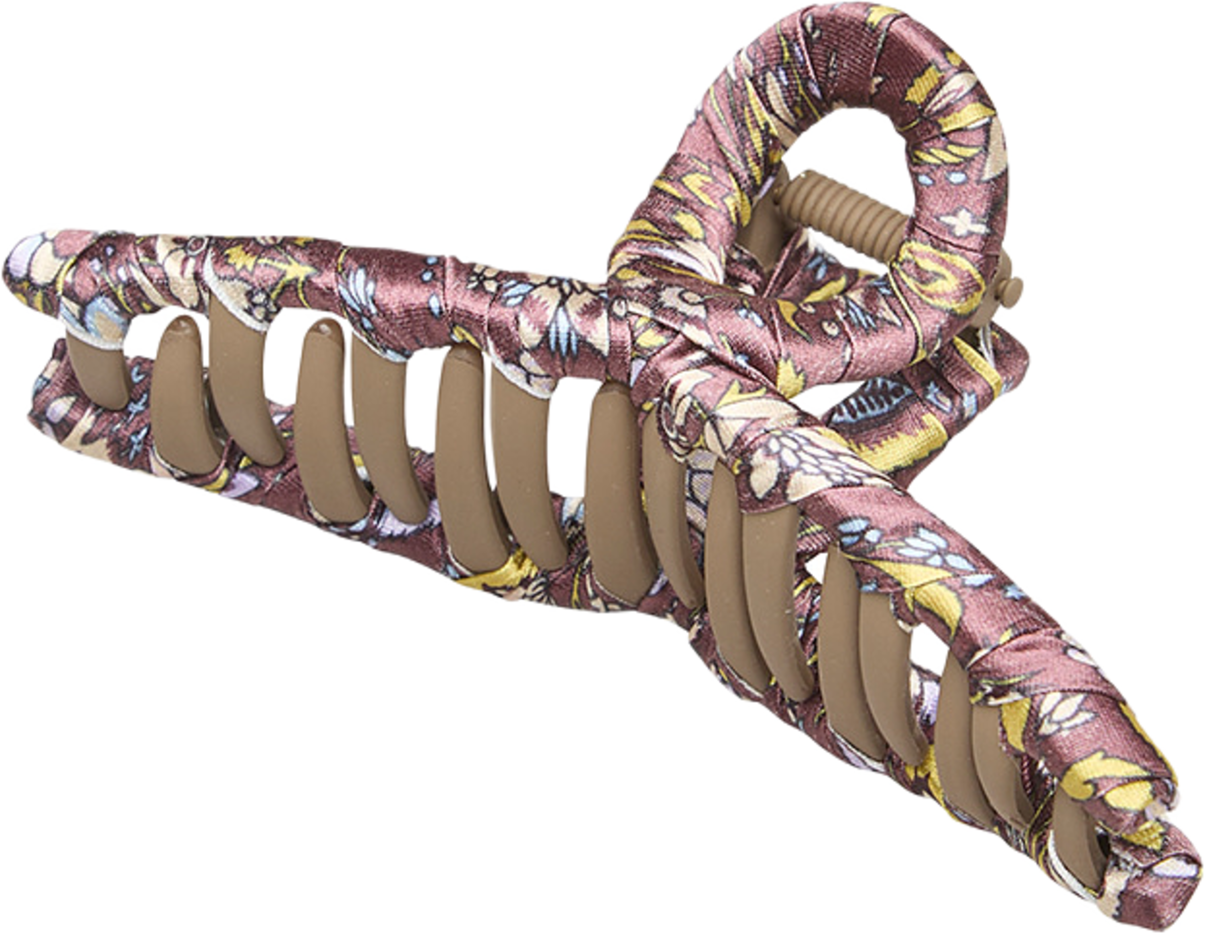 Fiora Luster Celabrina Hair Claw, från Becksöndergaard, i färgen Chocolate Brown. Klicka för att öppna bilden i stort format