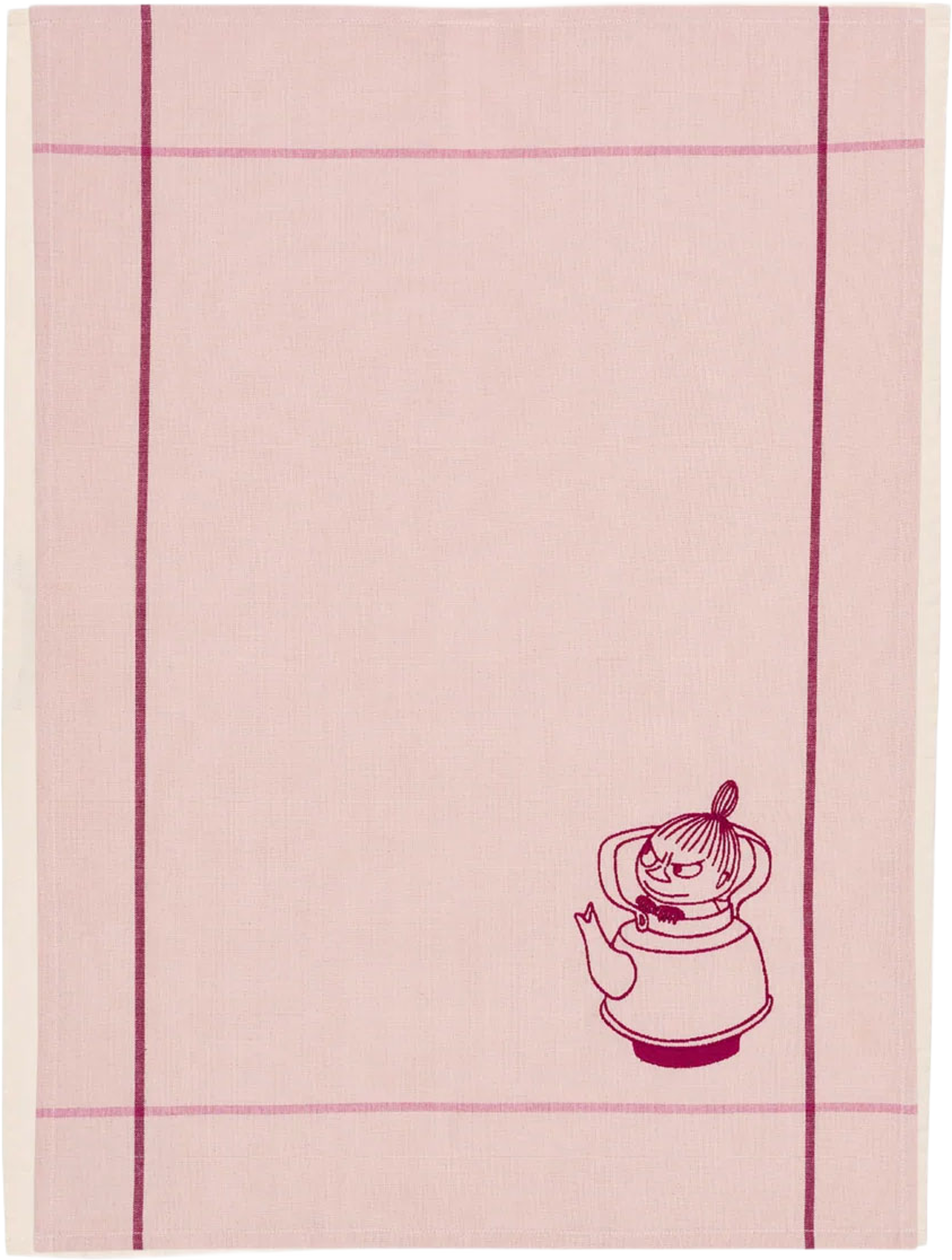 Mumin k.handduk 50x70 Lilla My GOTS, från Moomin Arabia, i färgen Rosa. Klicka för att öppna bilden i stort format