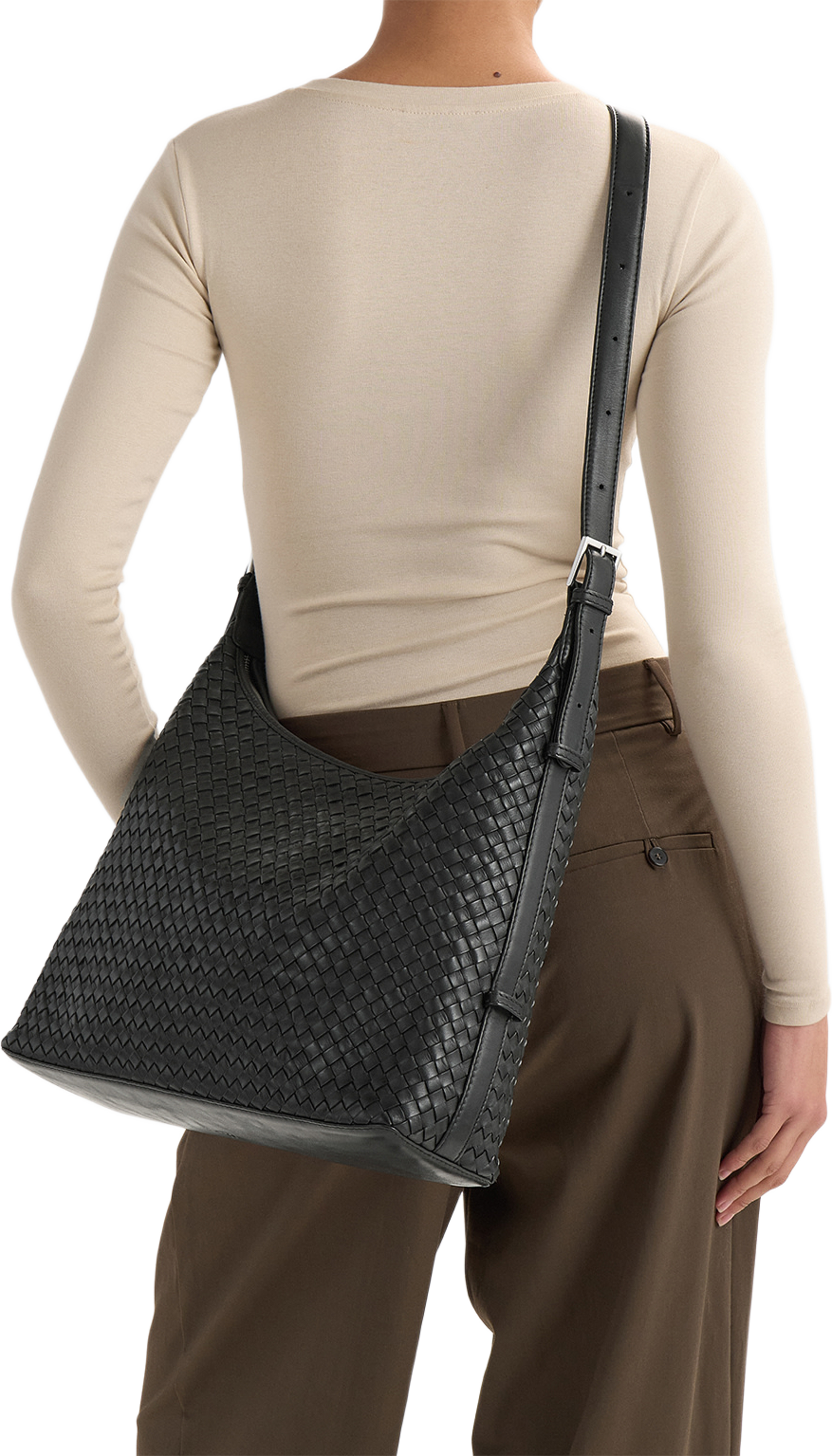 Tribeca Bag Weave, från Markberg, i färgen Black. Klicka för att öppna bilden i stort format