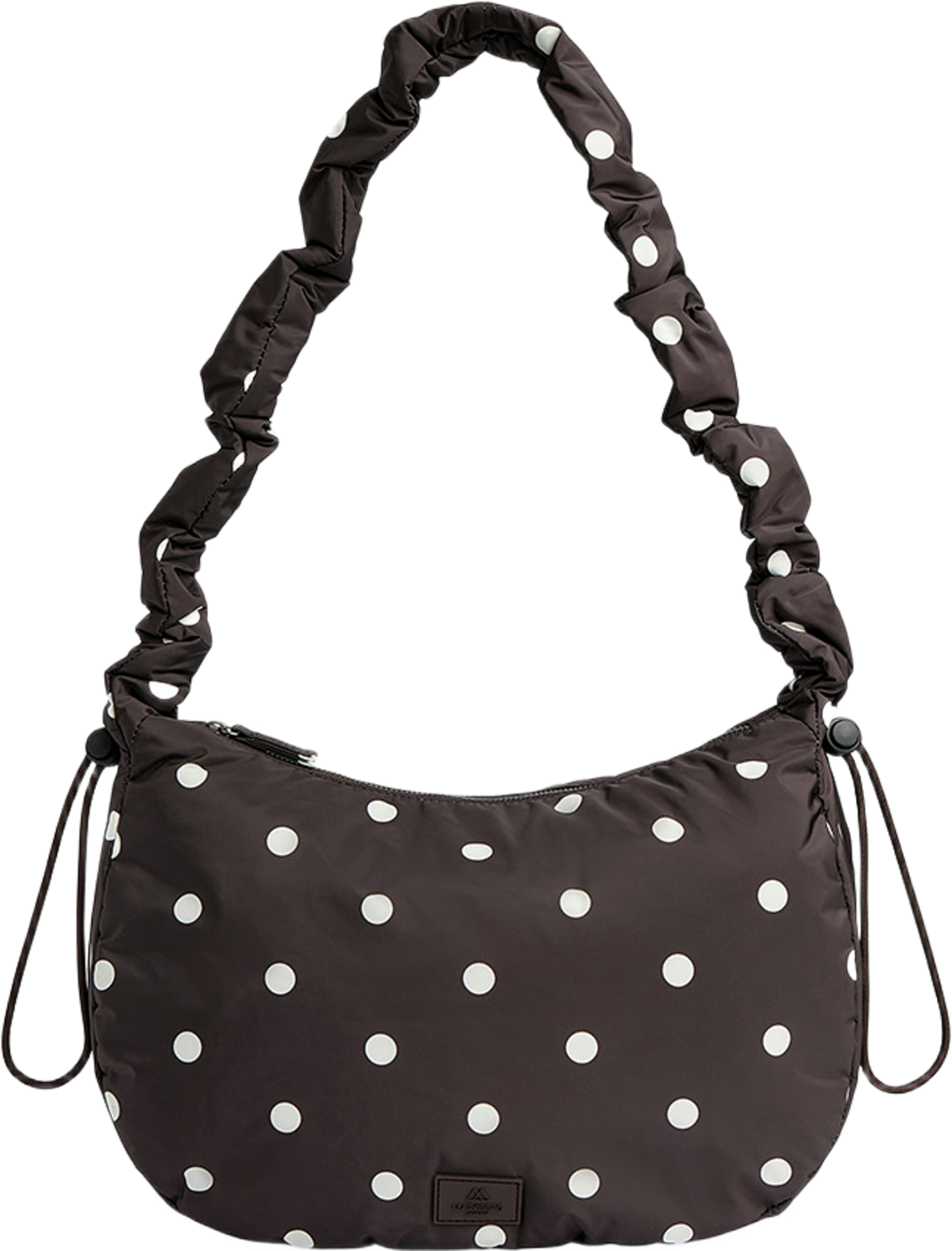 Ground Bag Recycled, från Markberg, i färgen Polka Dot, Brown. Klicka för att öppna bilden i stort format
