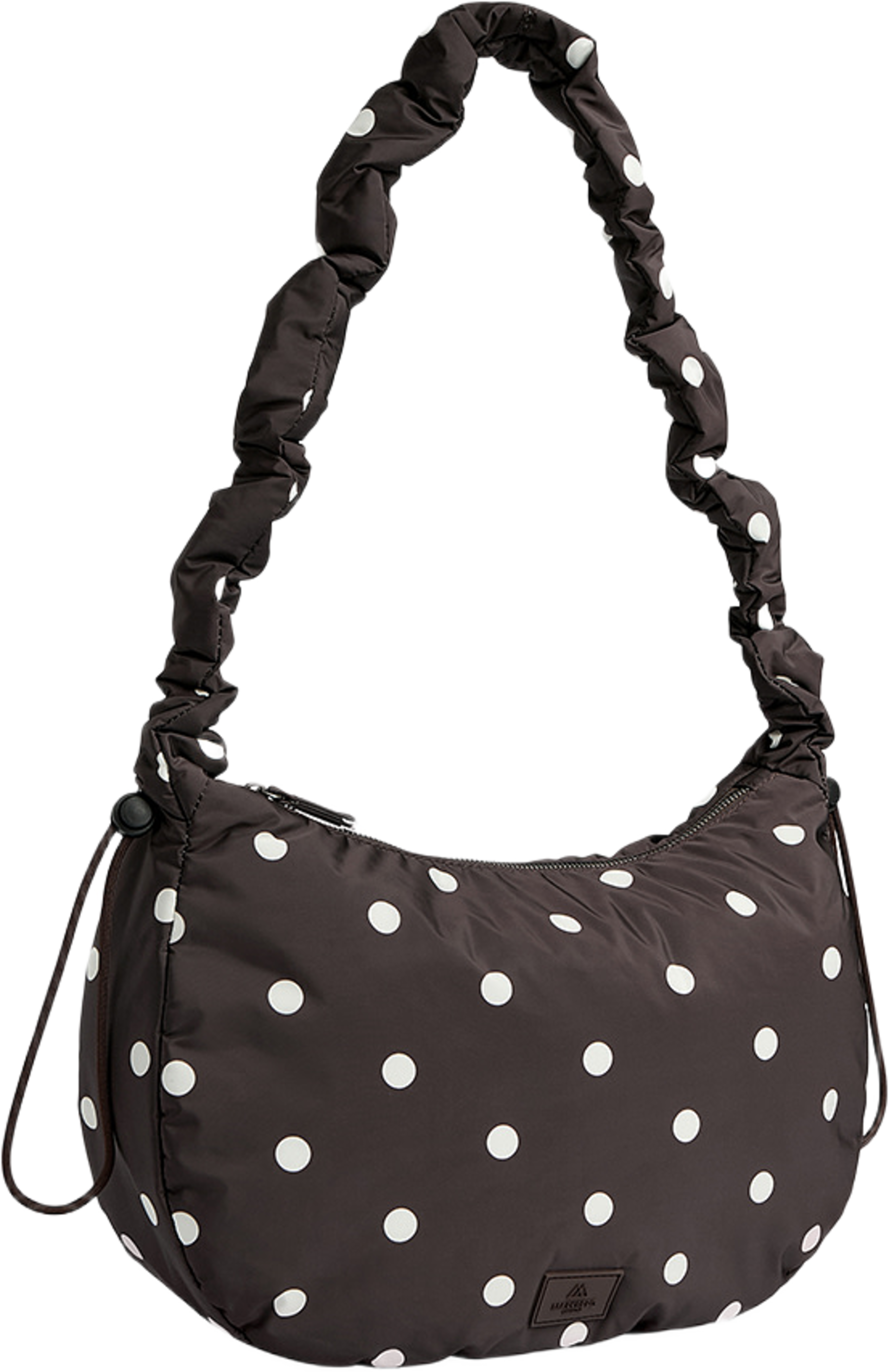 Ground Bag Recycled, från Markberg, i färgen Polka Dot, Brown. Klicka för att öppna bilden i stort format