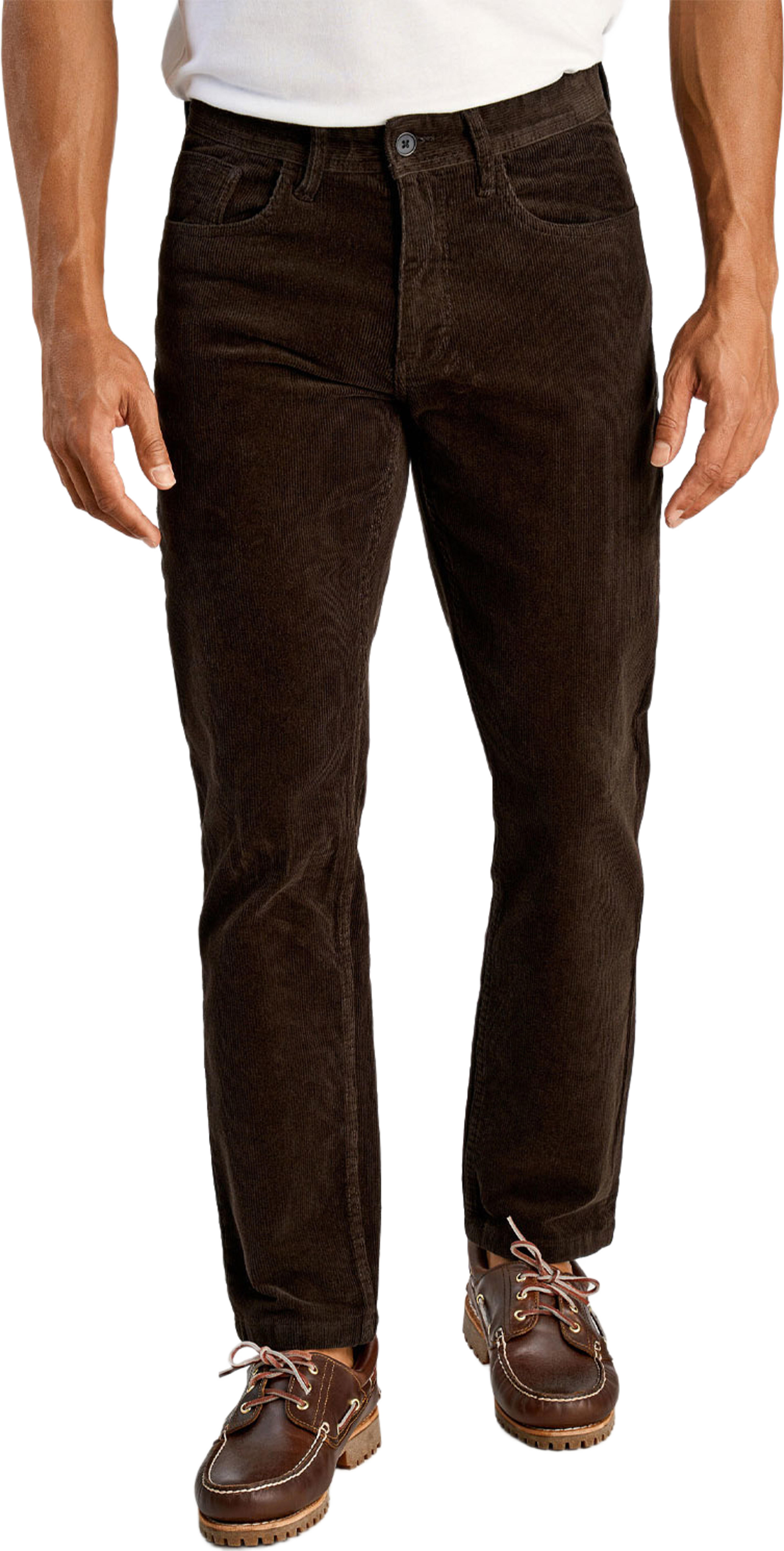 5 pocket corduroy pants, från Lindbergh, i färgen Dk Brown. Klicka för att öppna bilden i stort format