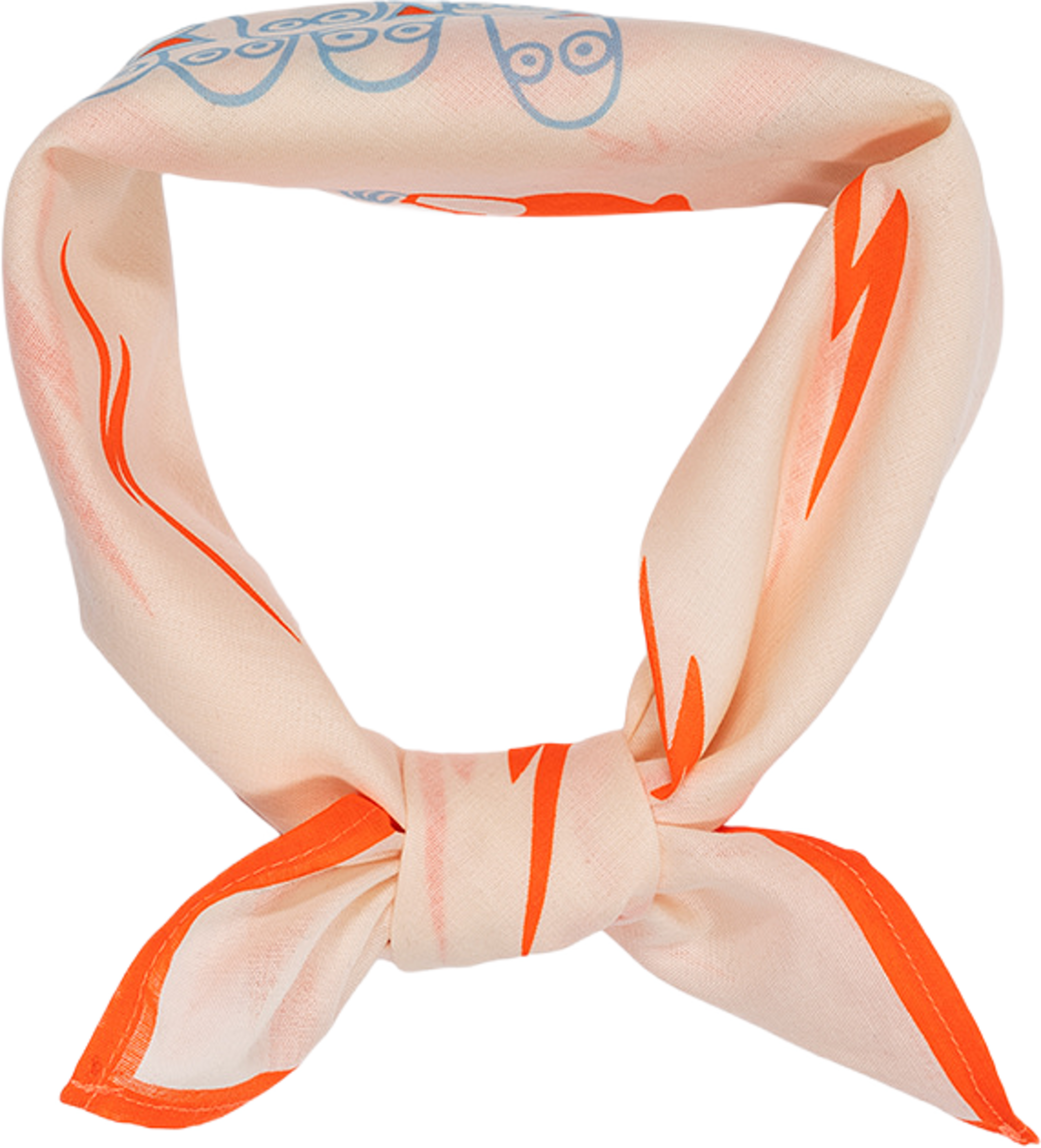 Mumin scarf Party Queue, från Moomin Arabia, i färgen Flerfärgad. Klicka för att öppna bilden i stort format