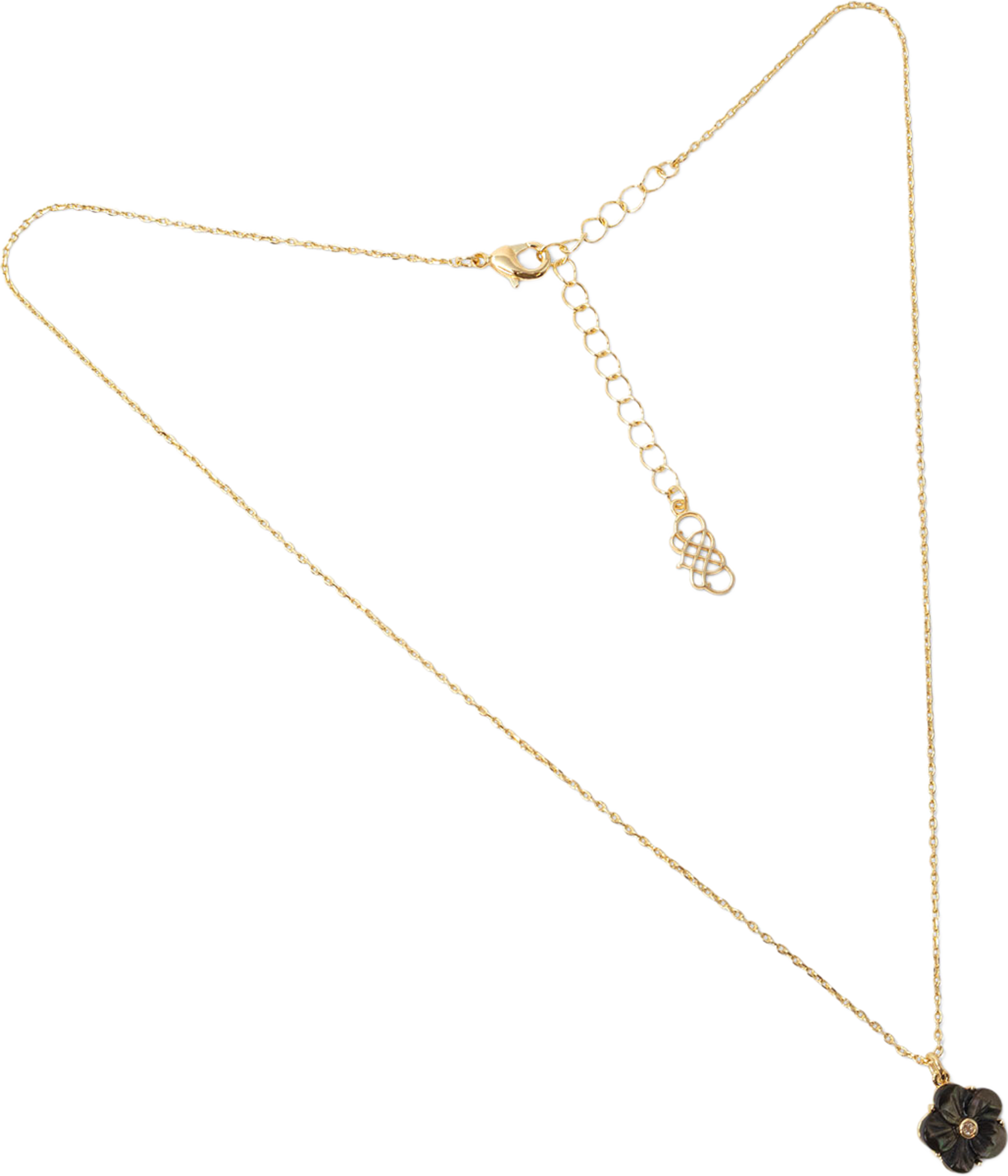 Petite Claire necklace - Noir, från Lily and Rose, i färgen Noir. Klicka för att öppna bilden i stort format