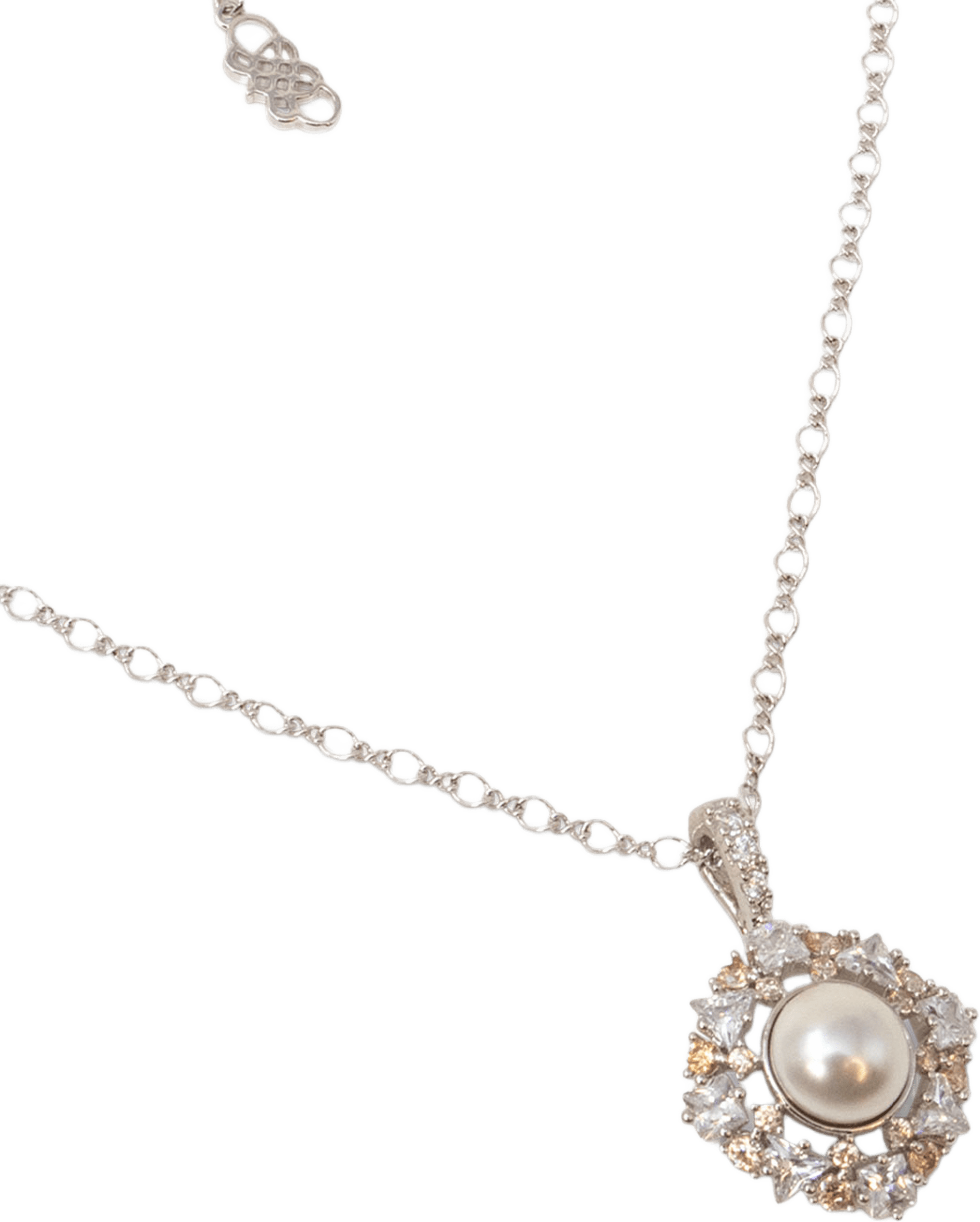Leoni necklace - Ivory, från Lily and Rose, i färgen Ivory. Klicka för att öppna bilden i stort format