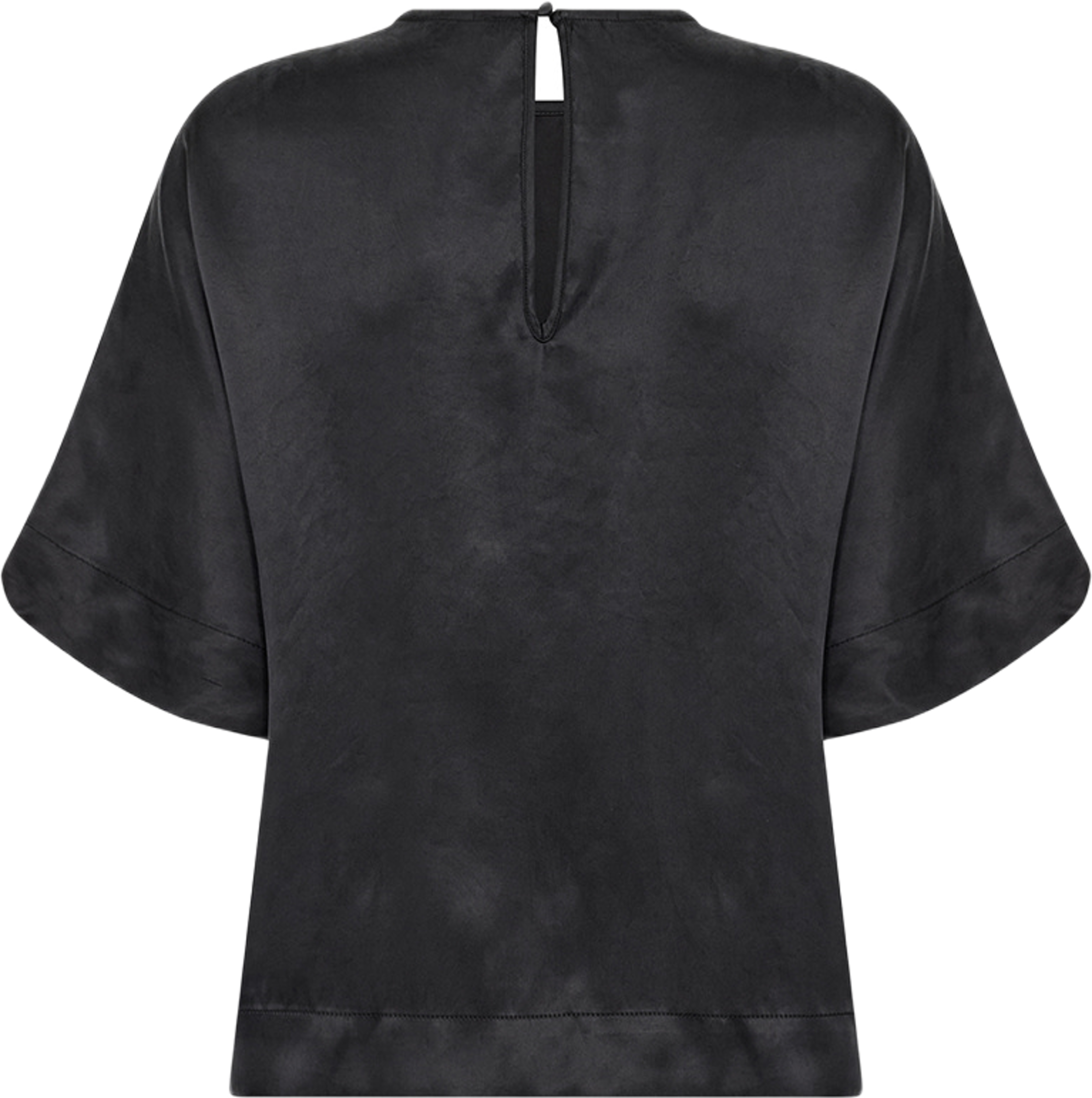 Thalia 2 Blouse, från Leveté Room, i färgen Black. Klicka för att öppna bilden i stort format