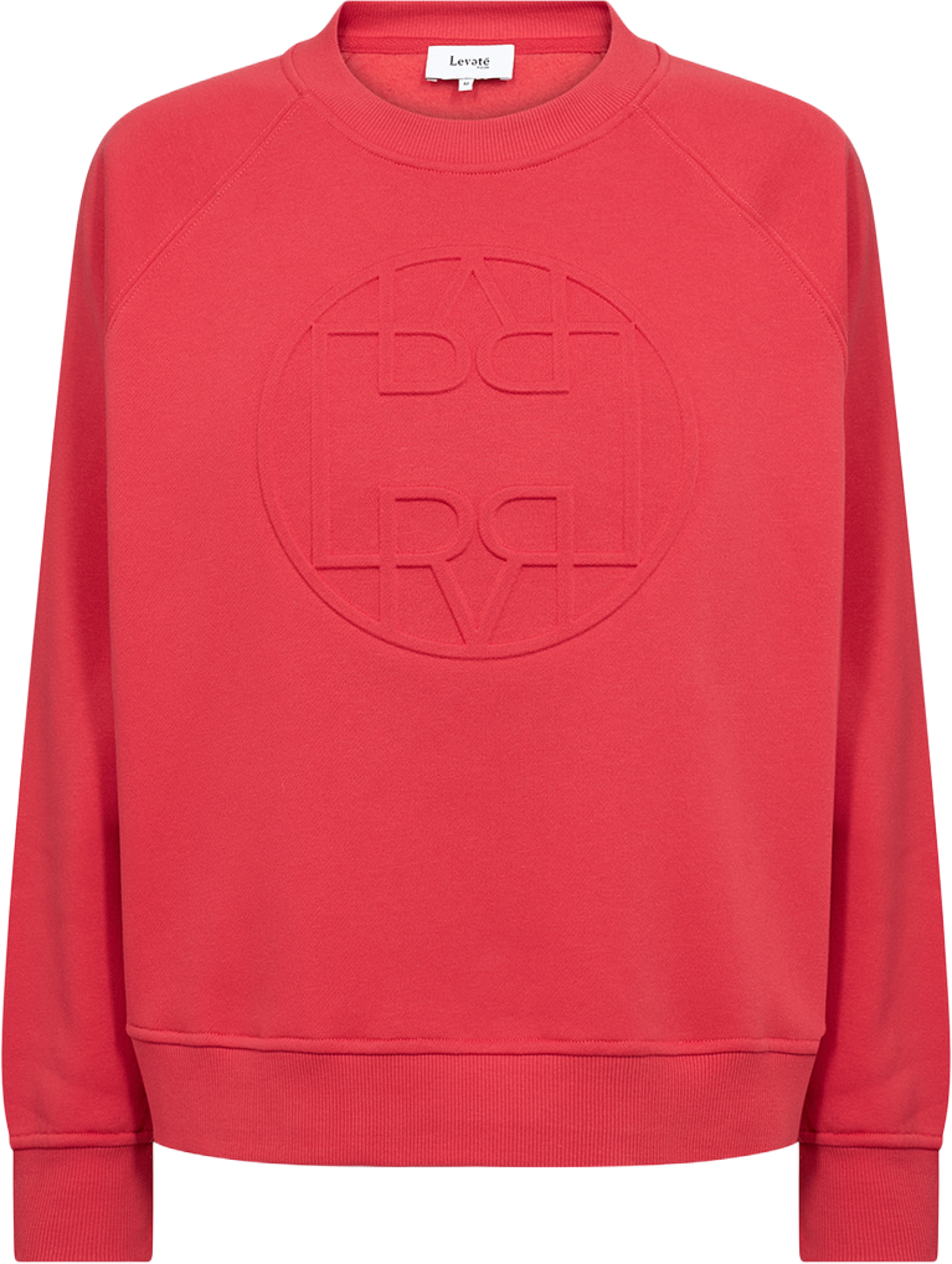 Nuka 11 Sweatshirt, från Leveté Room, i färgen Mars Red. Klicka för att öppna bilden i stort format