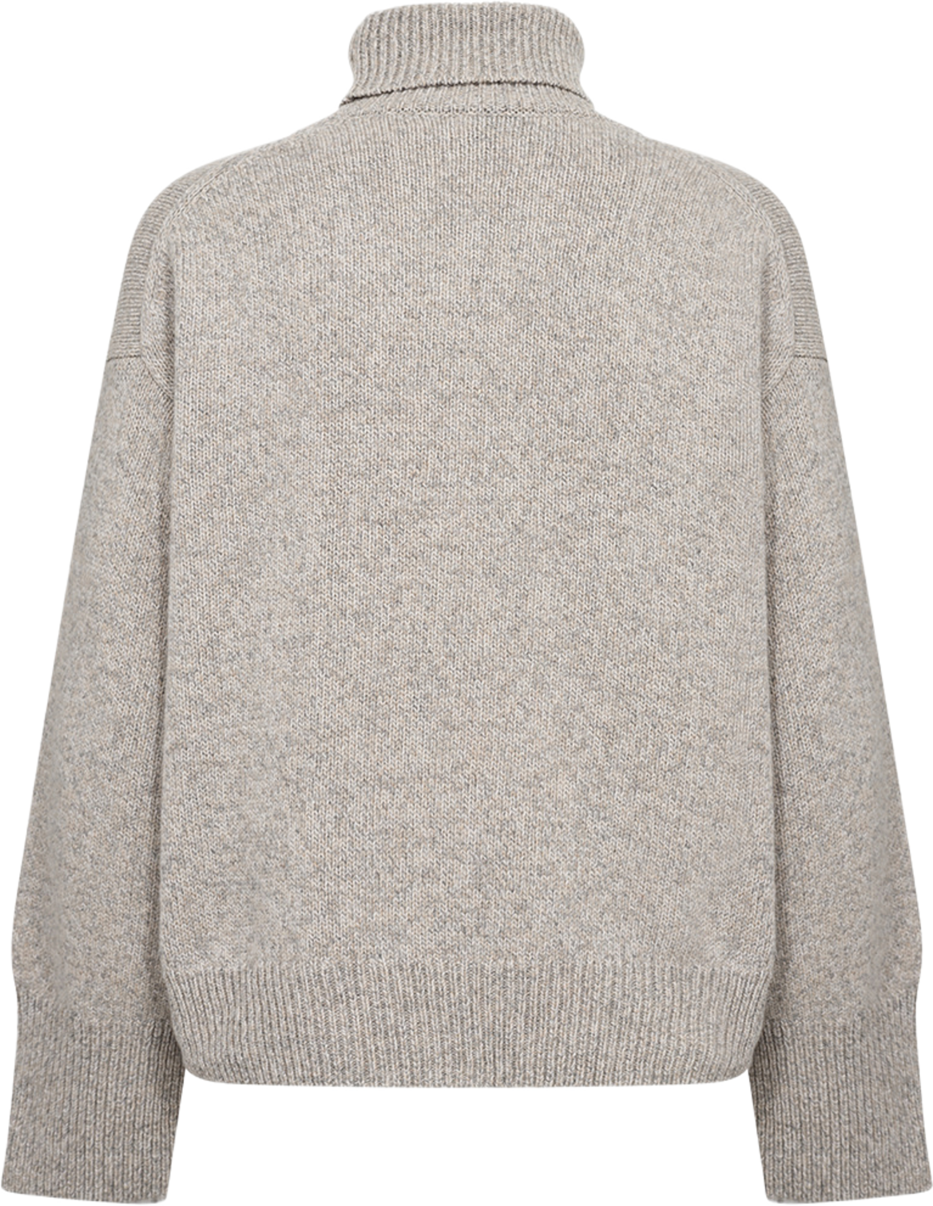 True 1 Pullover, från Leveté Room, i färgen Lt Grey Melange Combi. Klicka för att öppna bilden i stort format