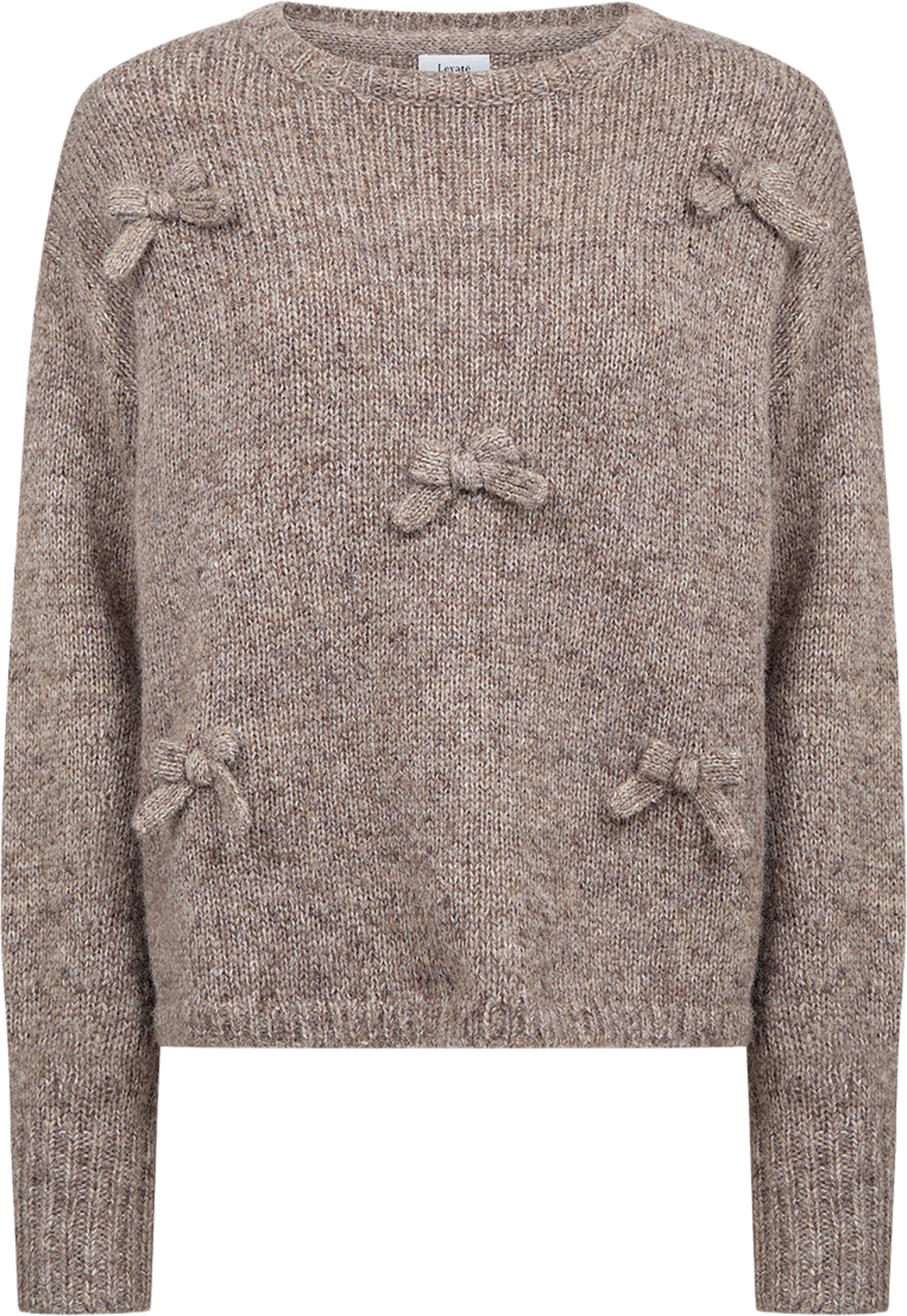 Toga 1 Pullover, från Leveté Room, i färgen Plaza Taupe Mel. Klicka för att öppna bilden i stort format