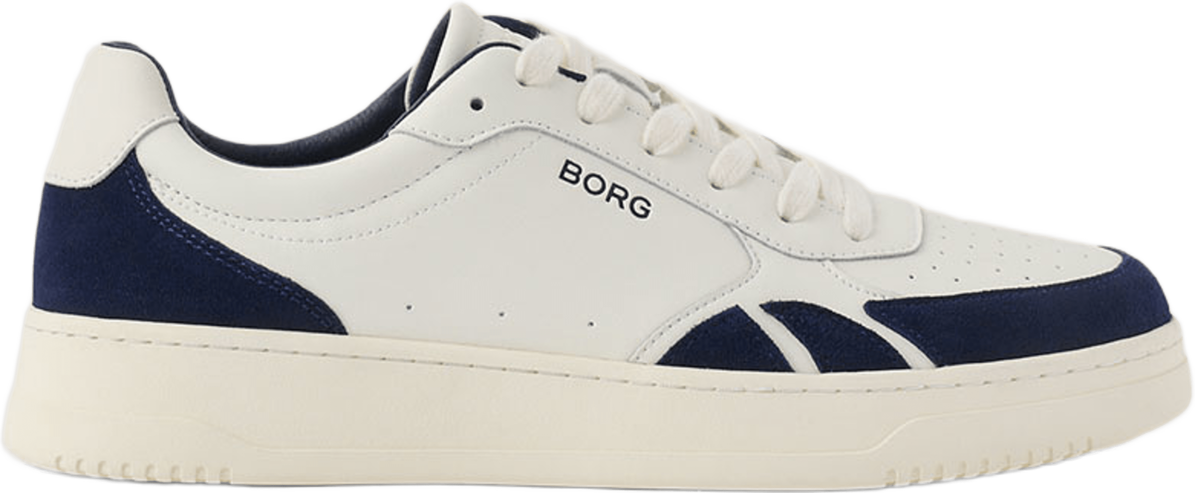 Victory Lt, från Björn Borg, i färgen White - Navy. Klicka för att öppna bilden i stort format