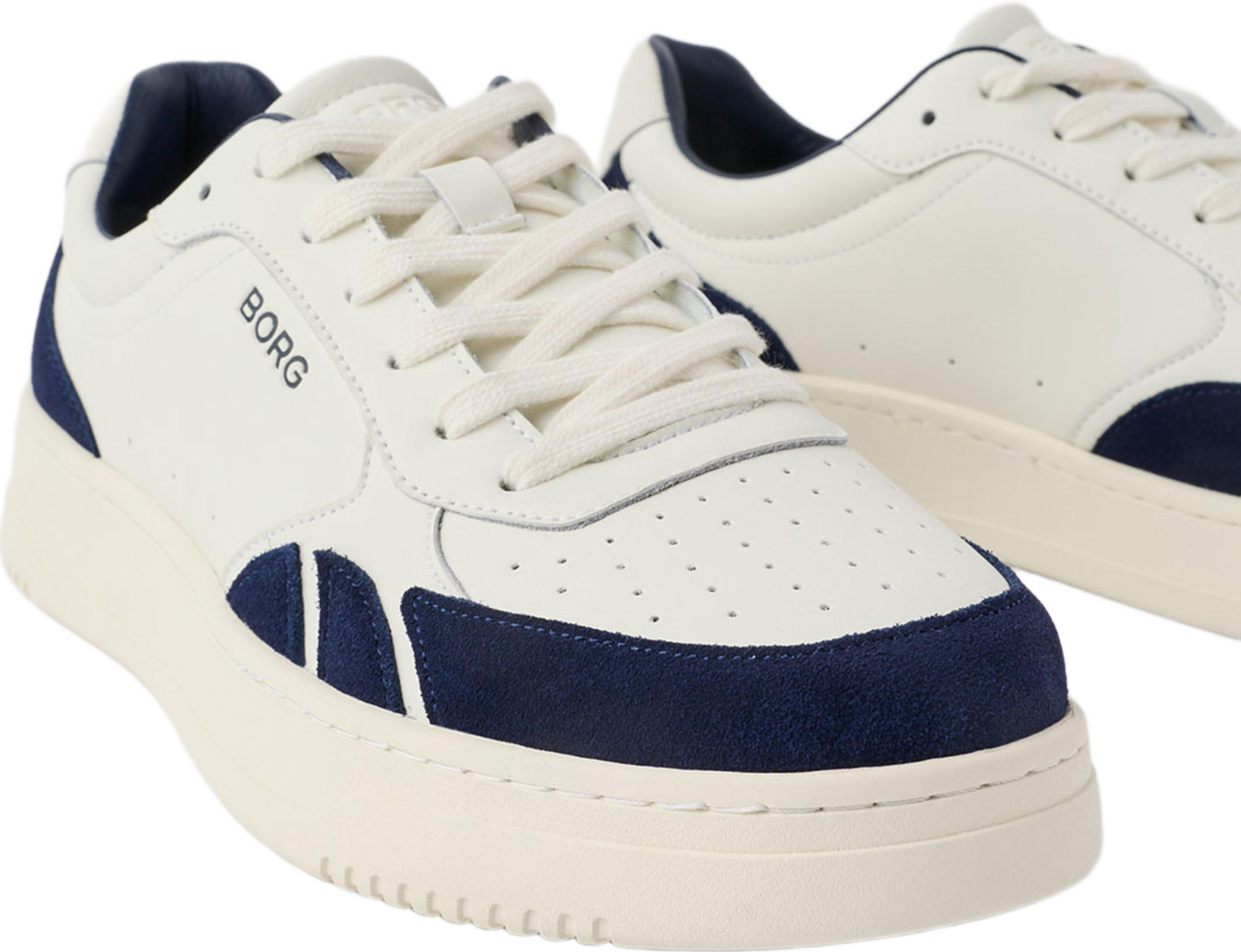 Victory Lt, från Björn Borg, i färgen White - Navy. Klicka för att öppna bilden i stort format