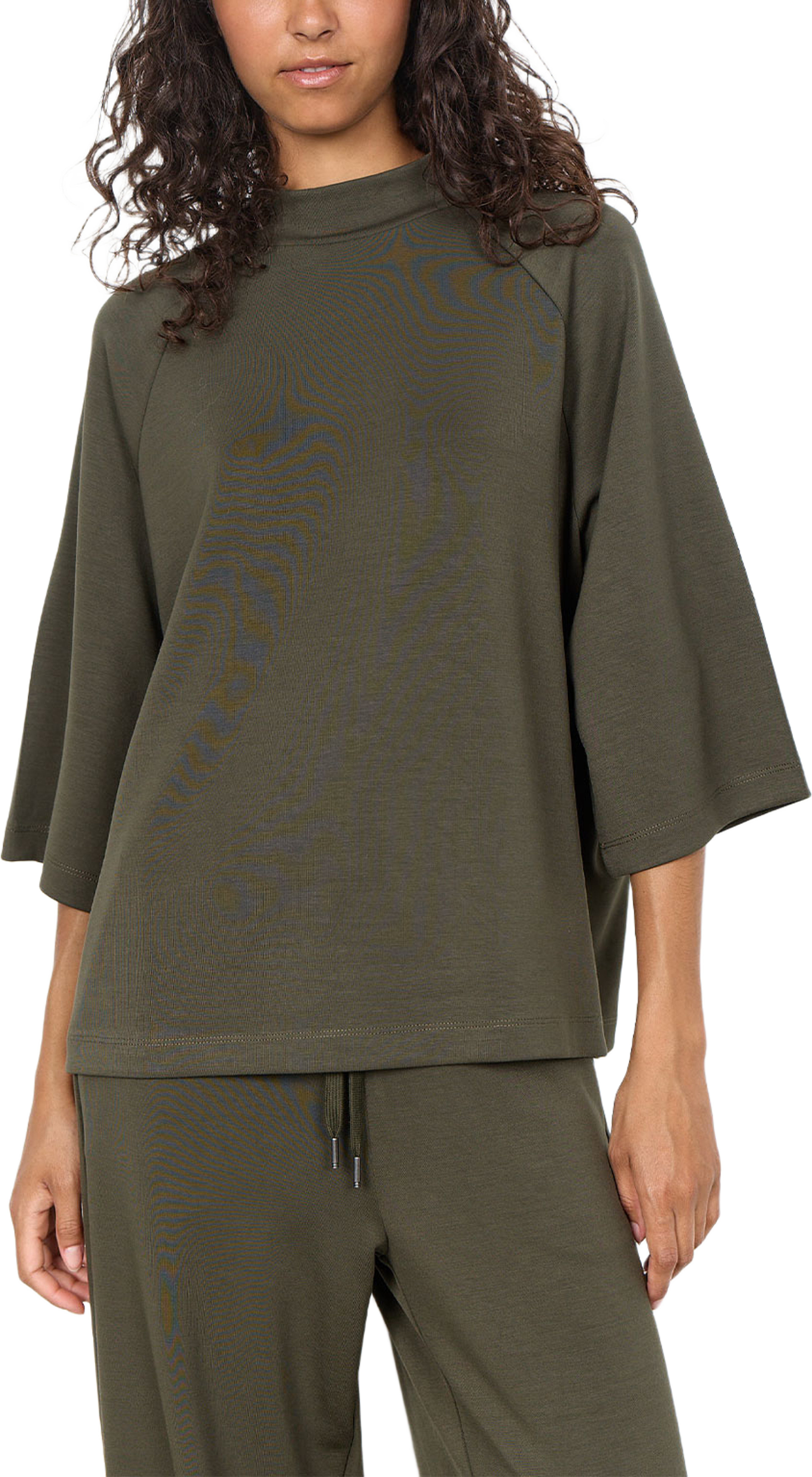 SC-Banu 261 Blouse, från Soyaconcept, i färgen Forest Night. Klicka för att öppna bilden i stort format