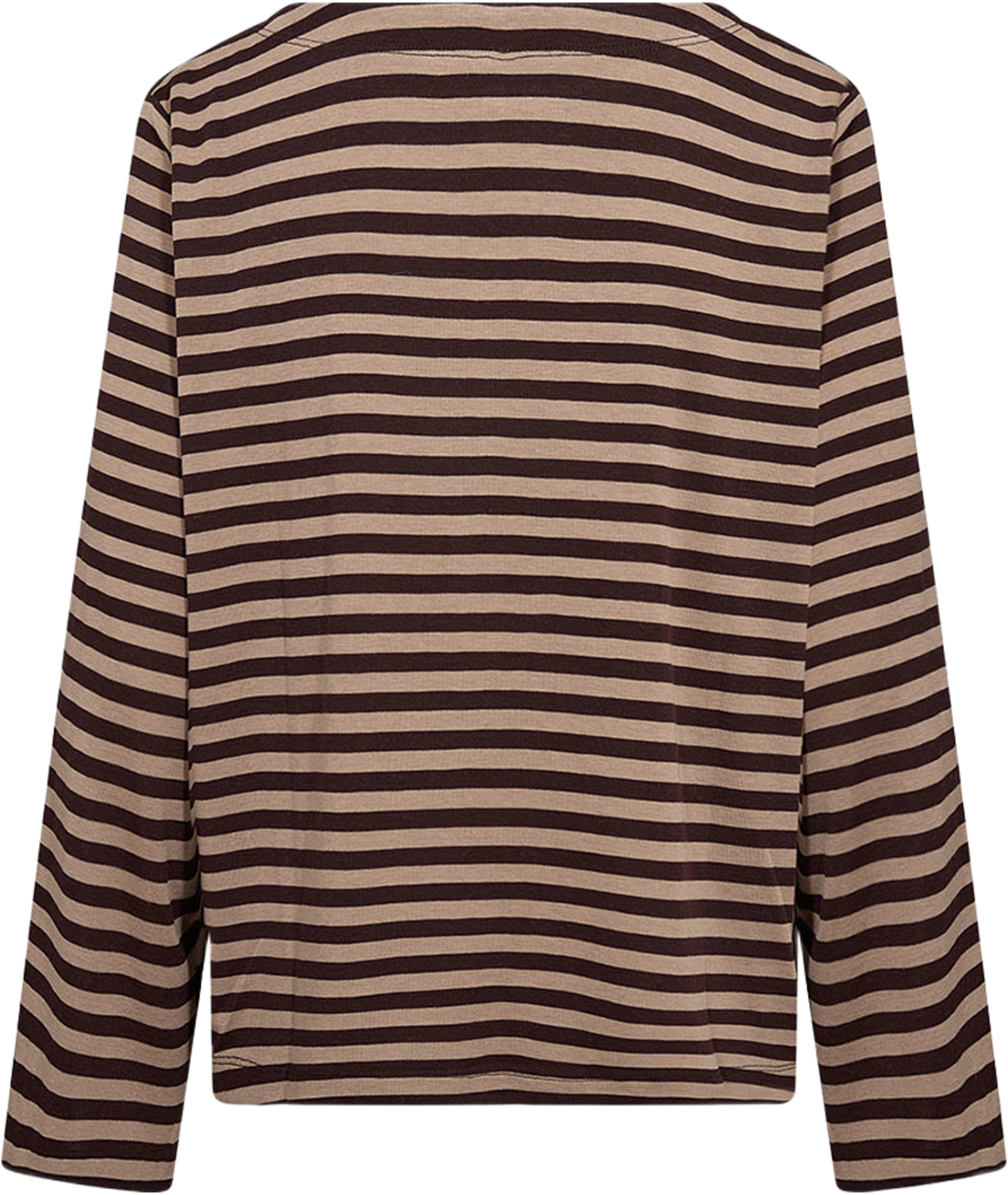 SC-HELLE YD 2 BLOUSE, från Soyaconcept, i färgen Madder Brown Combi. Klicka för att öppna bilden i stort format