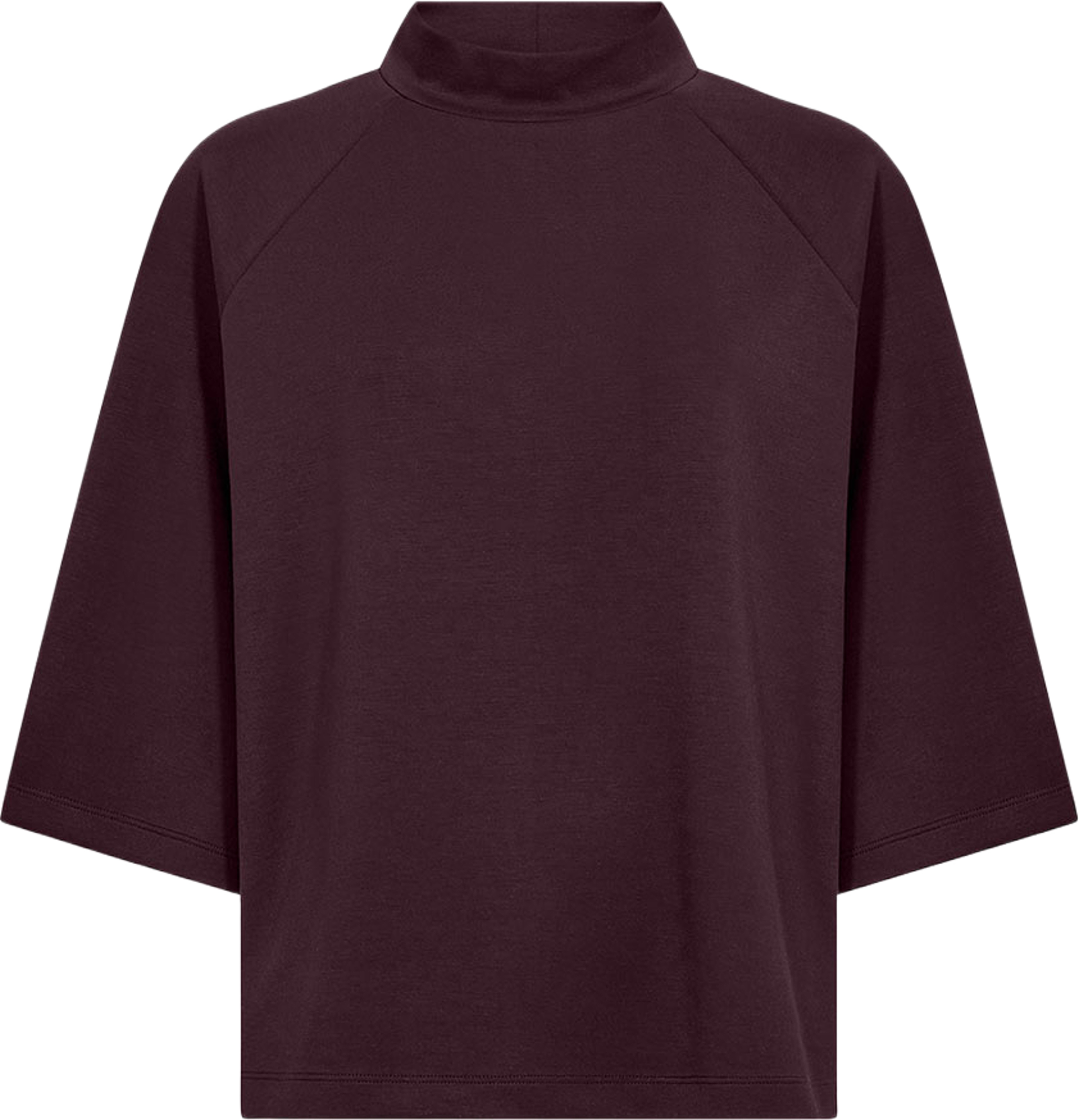 SC-Banu 261 Blouse, från Soyaconcept, i färgen Chocolate Plum. Klicka för att öppna bilden i stort format
