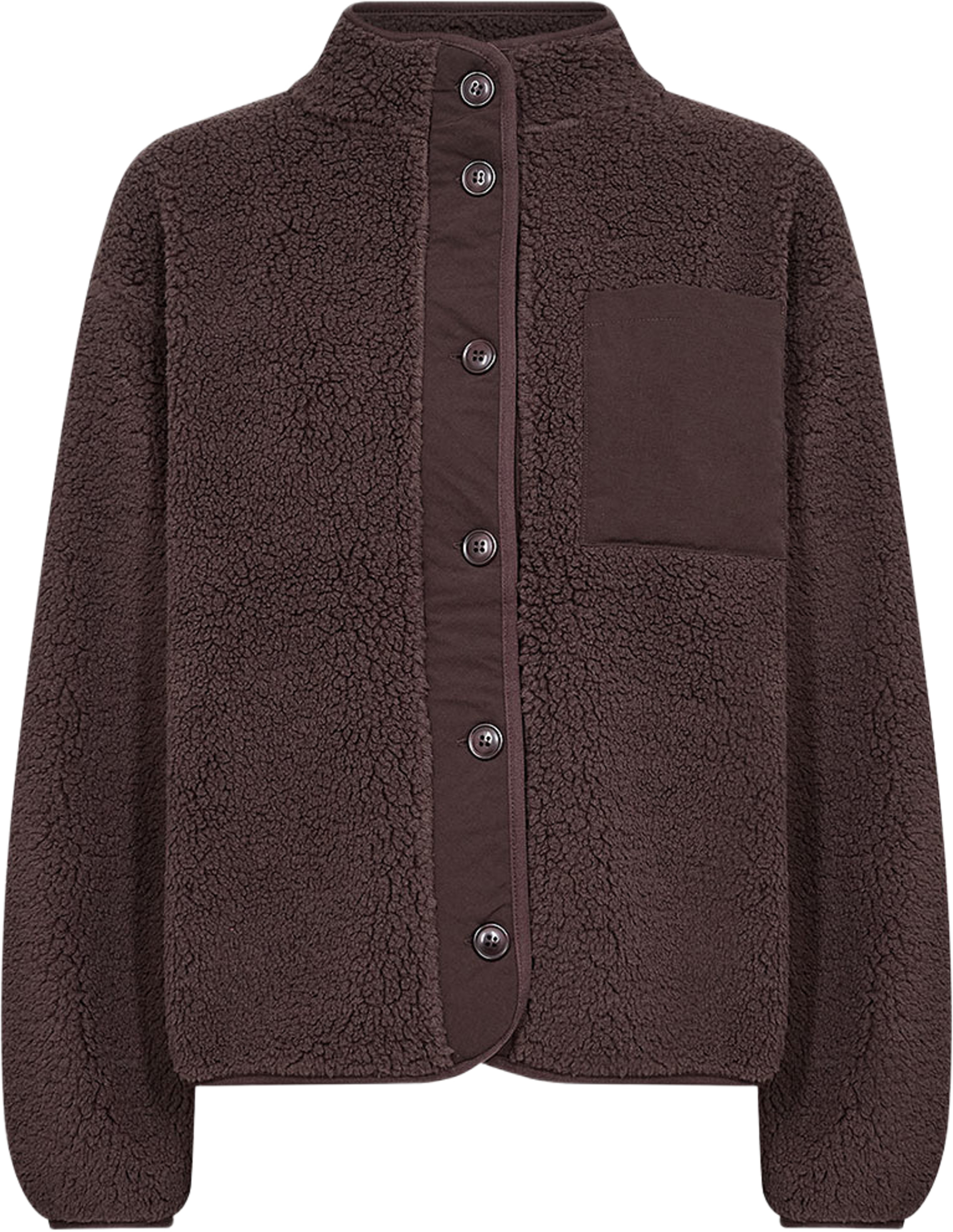 SC-ONYX 15 JACKET, från Soyaconcept, i färgen Chocolate Plum. Klicka för att öppna bilden i stort format