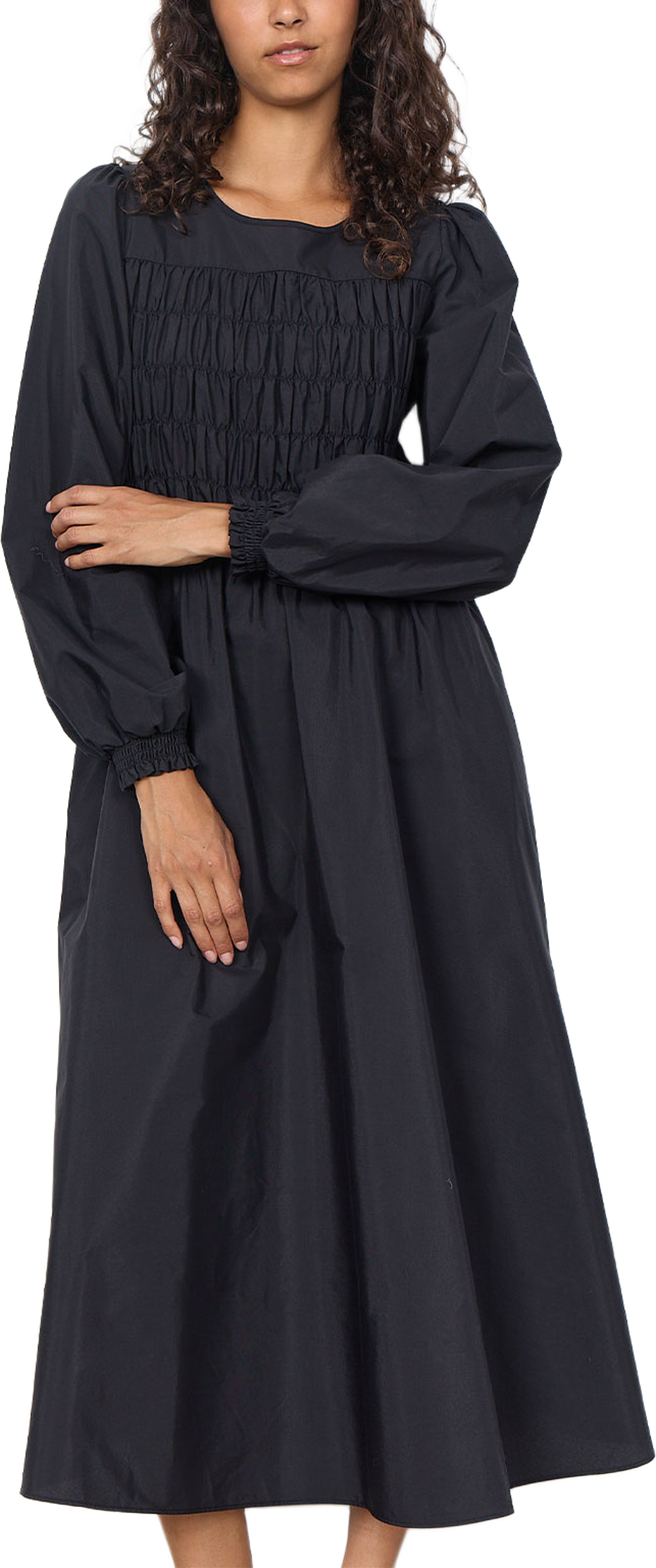 SC-NETTI 141 DRESS, från Soyaconcept, i färgen Black. Klicka för att öppna bilden i stort format
