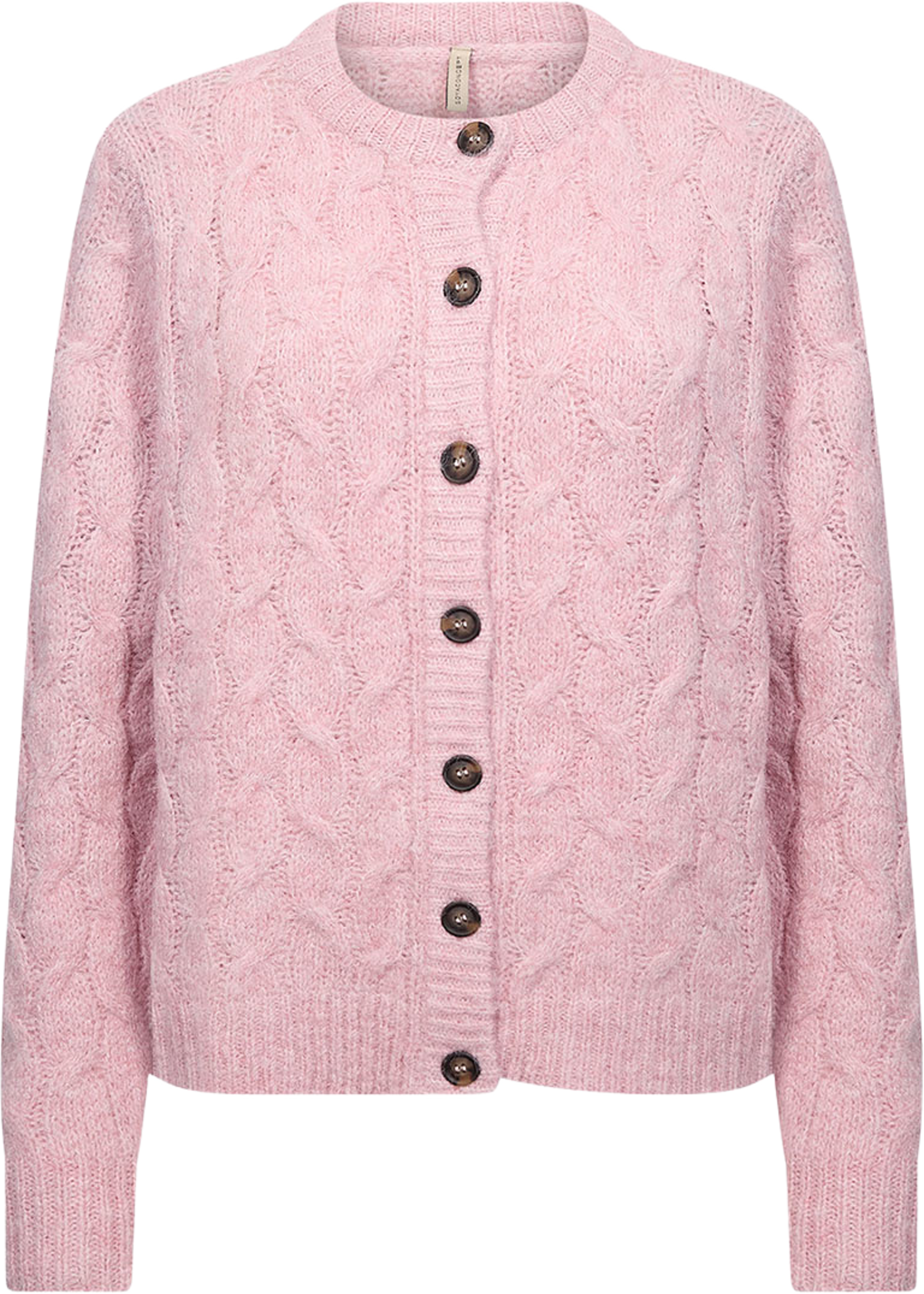 SC-HEIDA 2 CARDIGAN, från Soyaconcept, i färgen Zephyr. Klicka för att öppna bilden i stort format