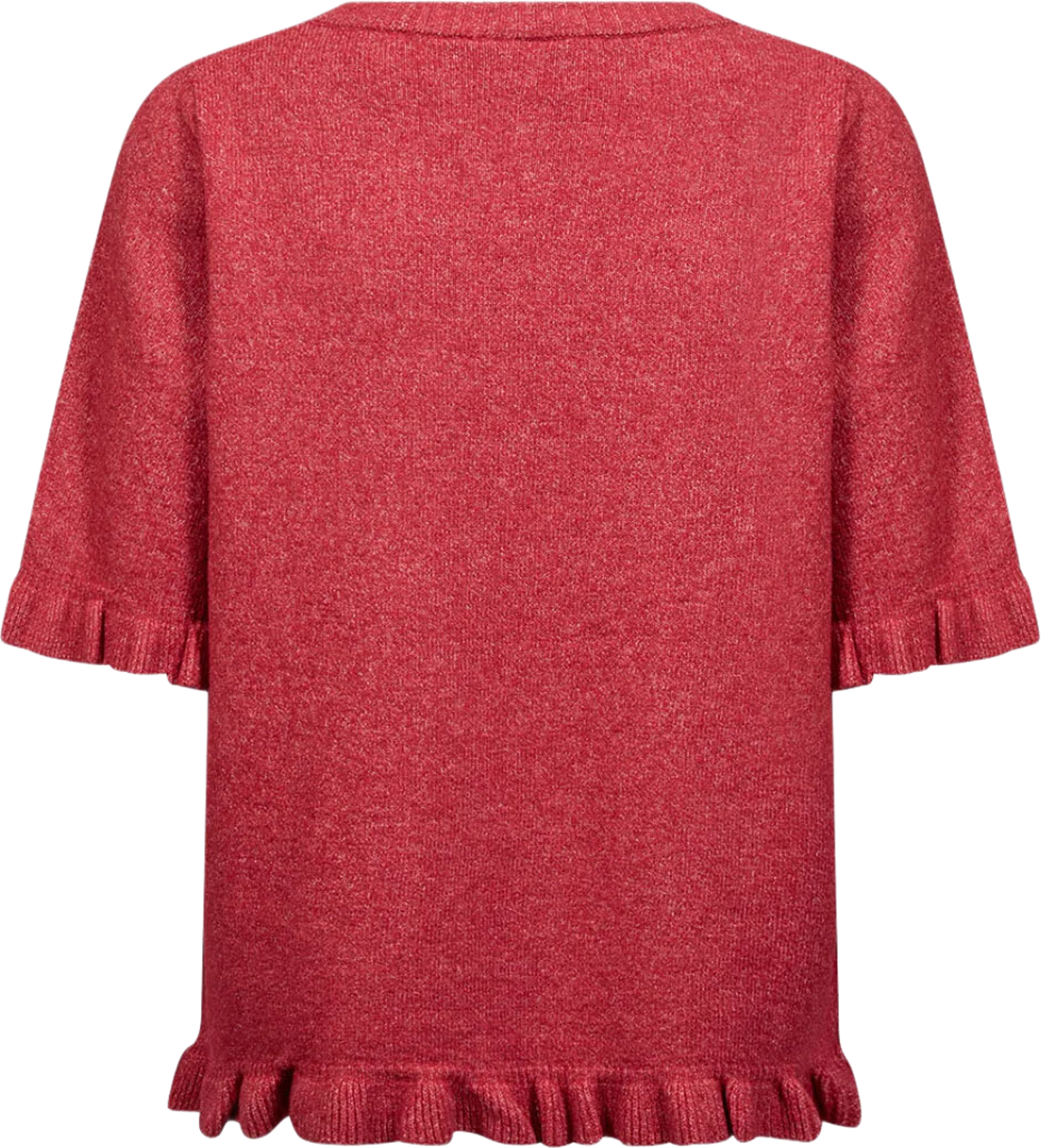 WA-CHANIN 5 PULLOVER, från Wasabi Concept, i färgen Savvy Red Mel. Klicka för att öppna bilden i stort format
