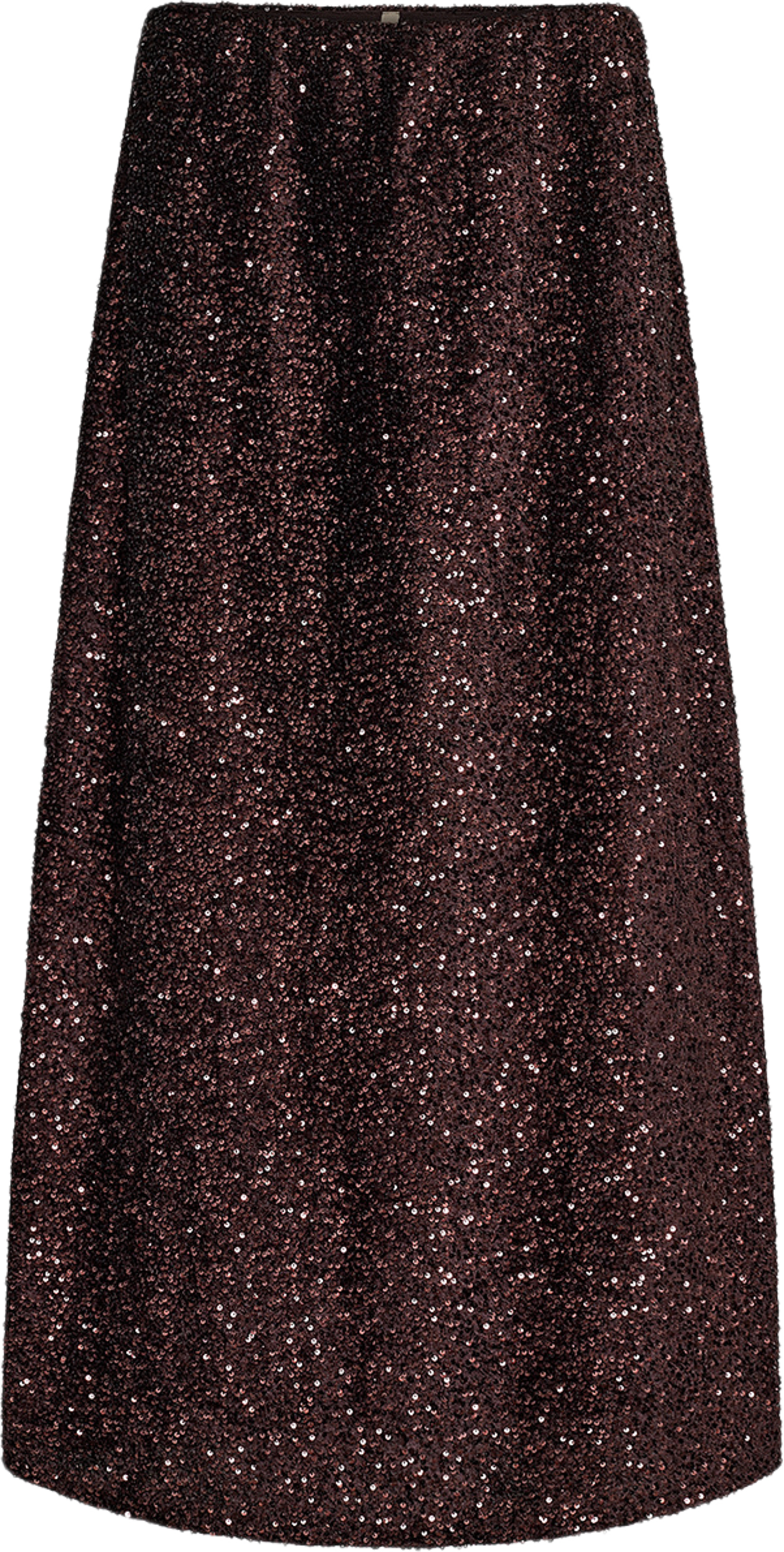 Jasleen 4 Skirt, från Soyaconcept, i färgen Chocolate Plum. Klicka för att öppna bilden i stort format