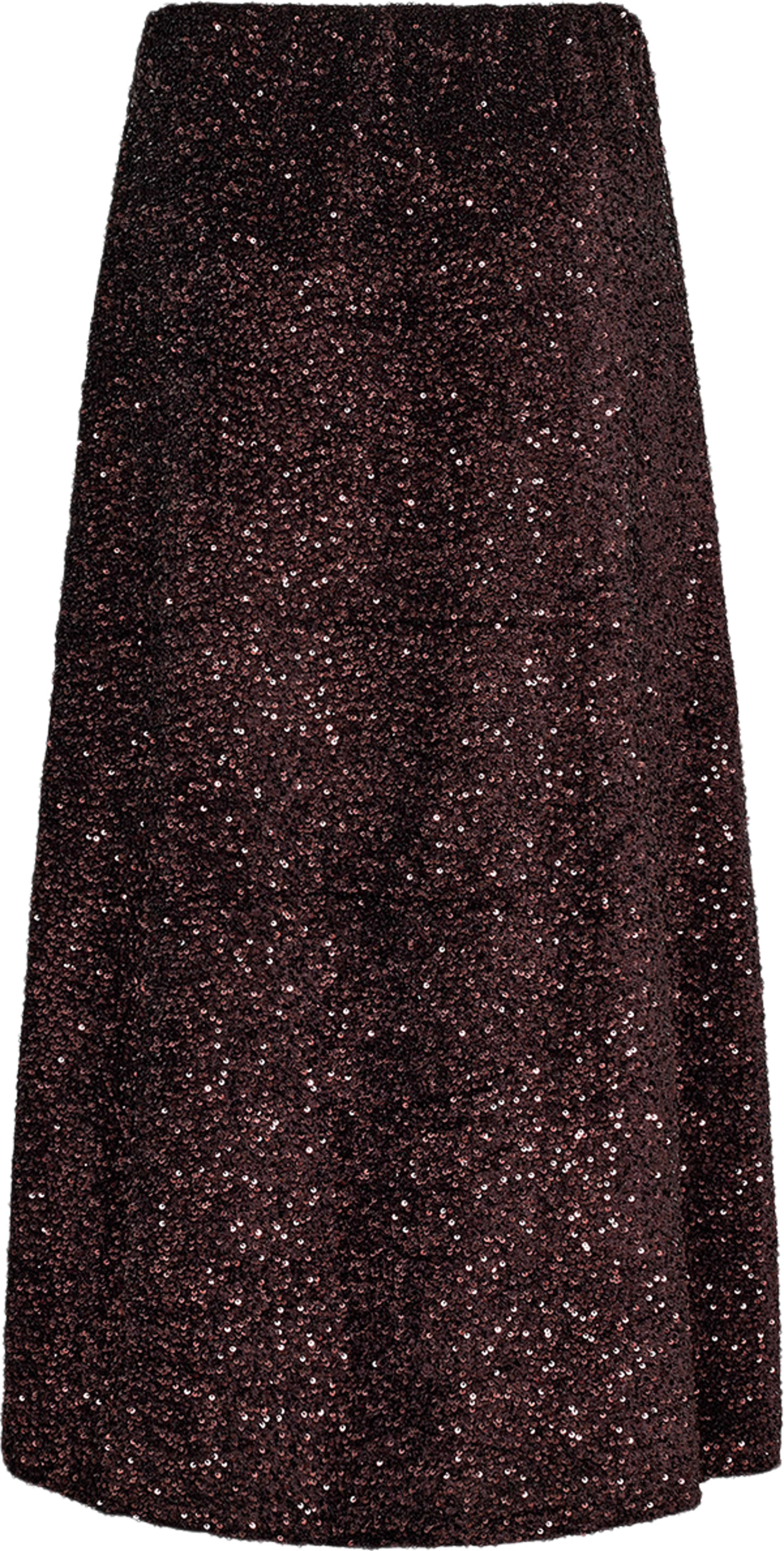 Jasleen 4 Skirt, från Soyaconcept, i färgen Chocolate Plum. Klicka för att öppna bilden i stort format