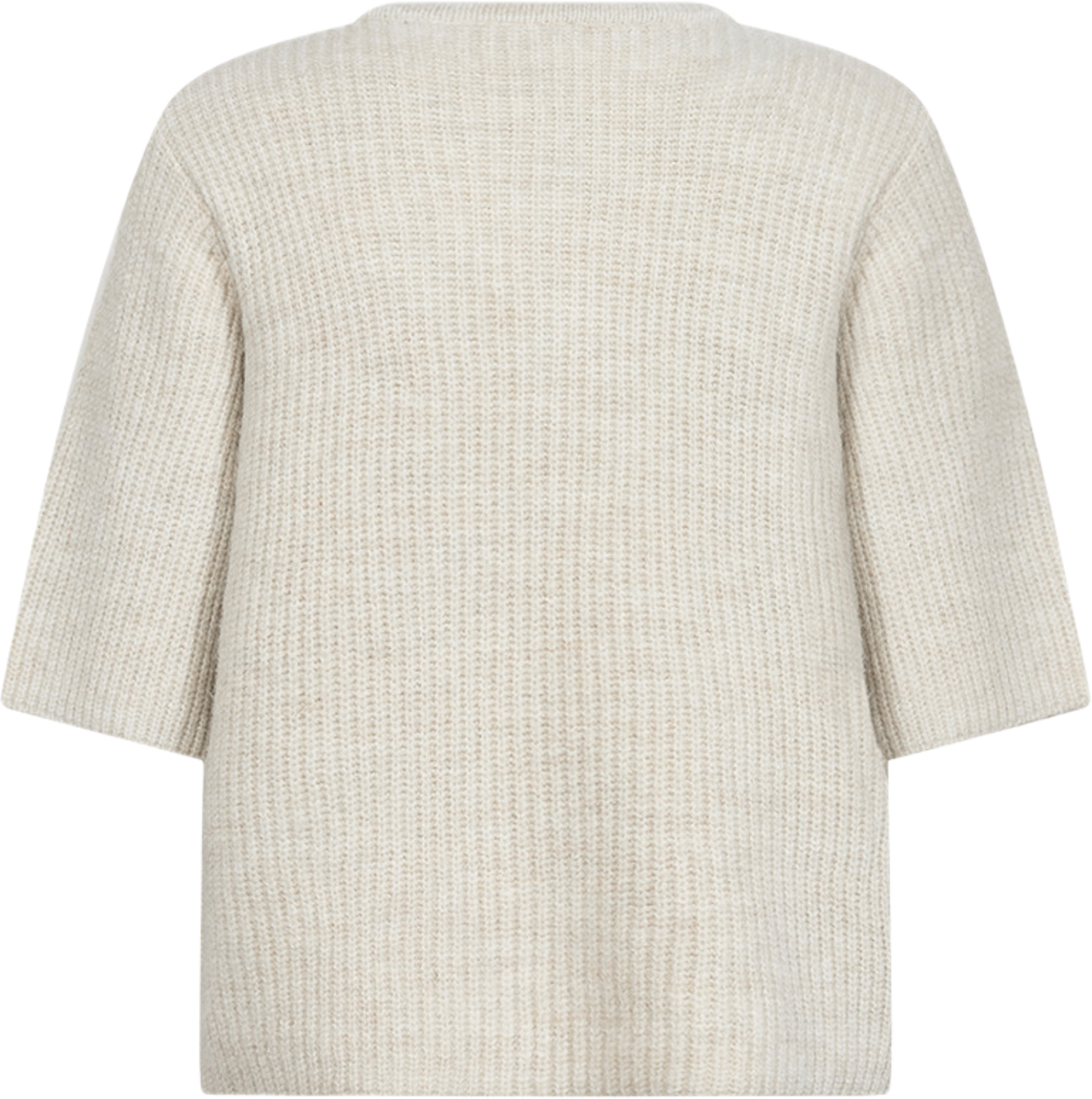 Herla 5 Cardigan, från Soyaconcept, i färgen Light Sand Melange. Klicka för att öppna bilden i stort format