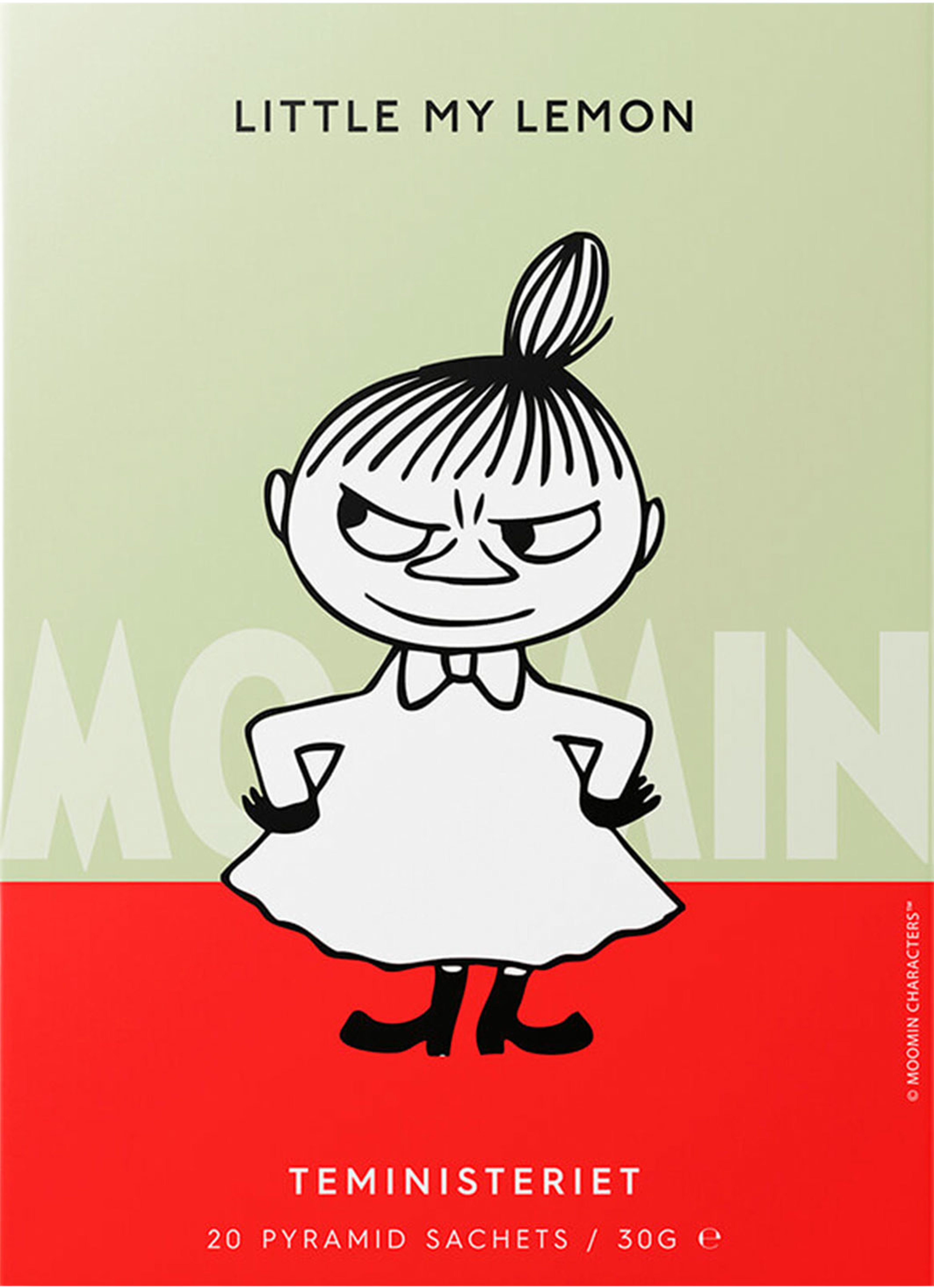 Teministeriet Moomin Green Tea Little My Lemon Pyramid 30g Moomin, från Teministeriet, i färgen Grön. Klicka för att öppna bilden i stort format
