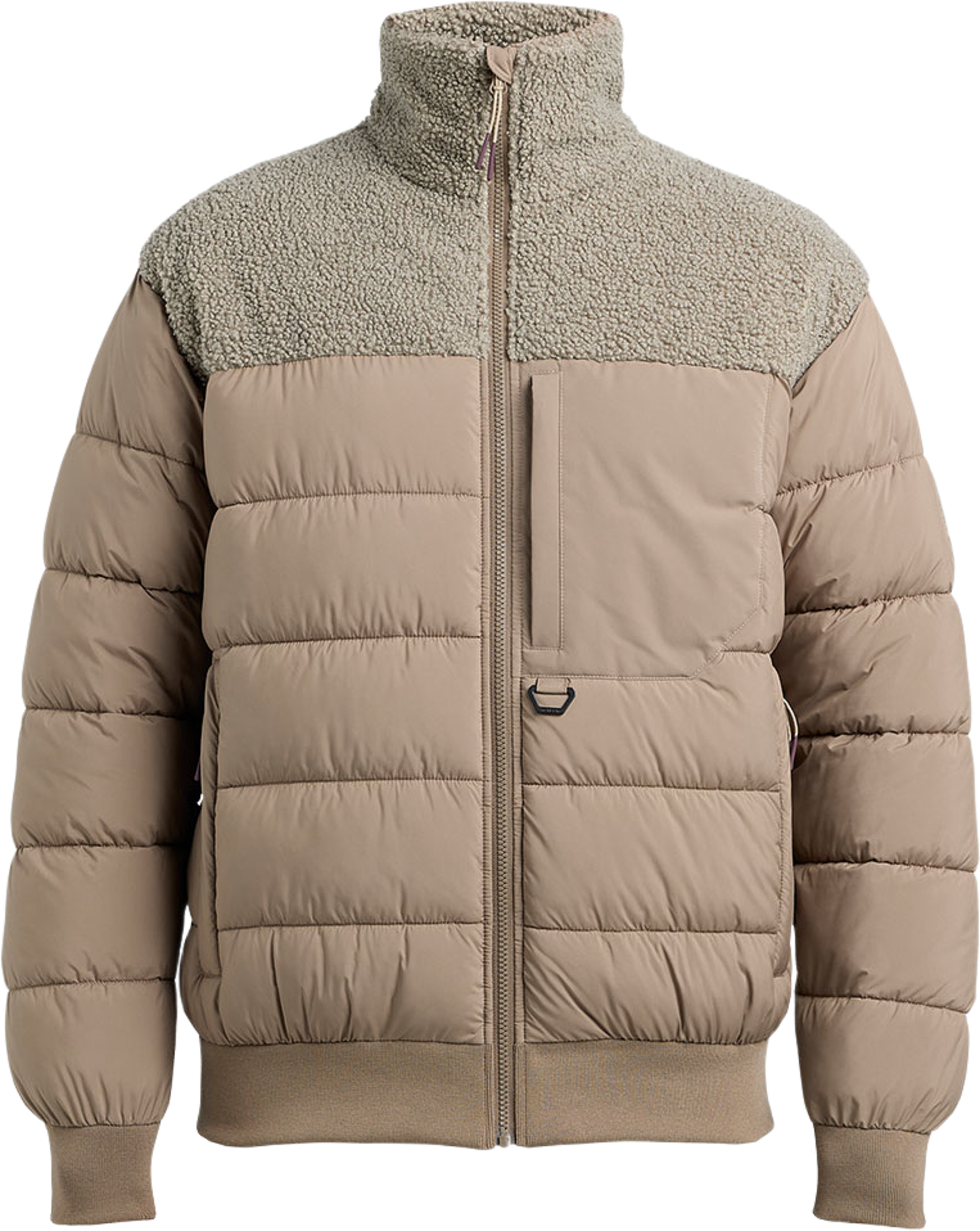 Kenun Hybrid Jacket Men, från Tenson, i färgen Taupe. Klicka för att öppna bilden i stort format