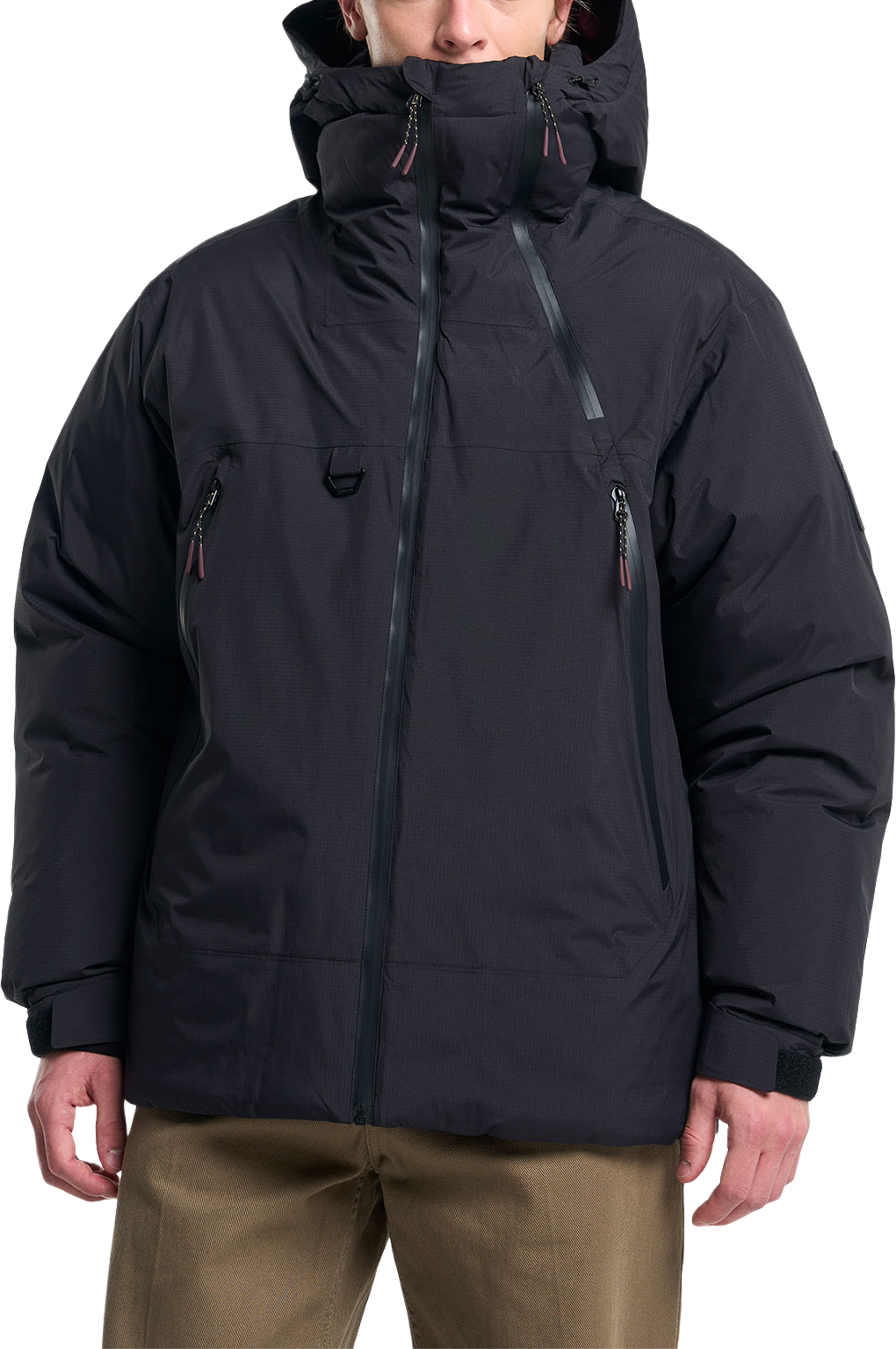 Kenun Jacket Men, från Tenson, i färgen Black. Klicka för att öppna bilden i stort format