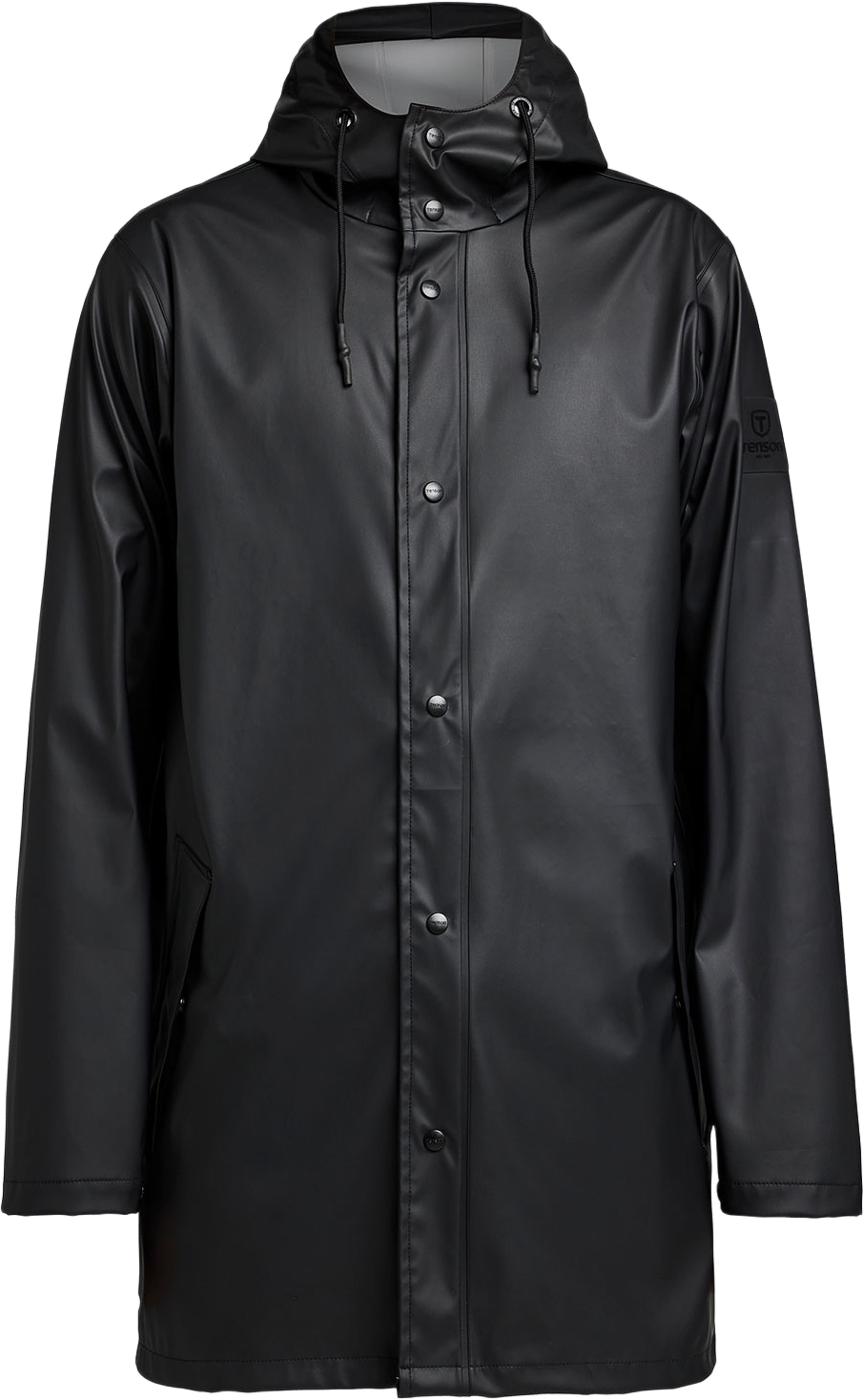Apelviken Rain Coat Men, från Tenson, i färgen Black. Klicka för att öppna bilden i stort format