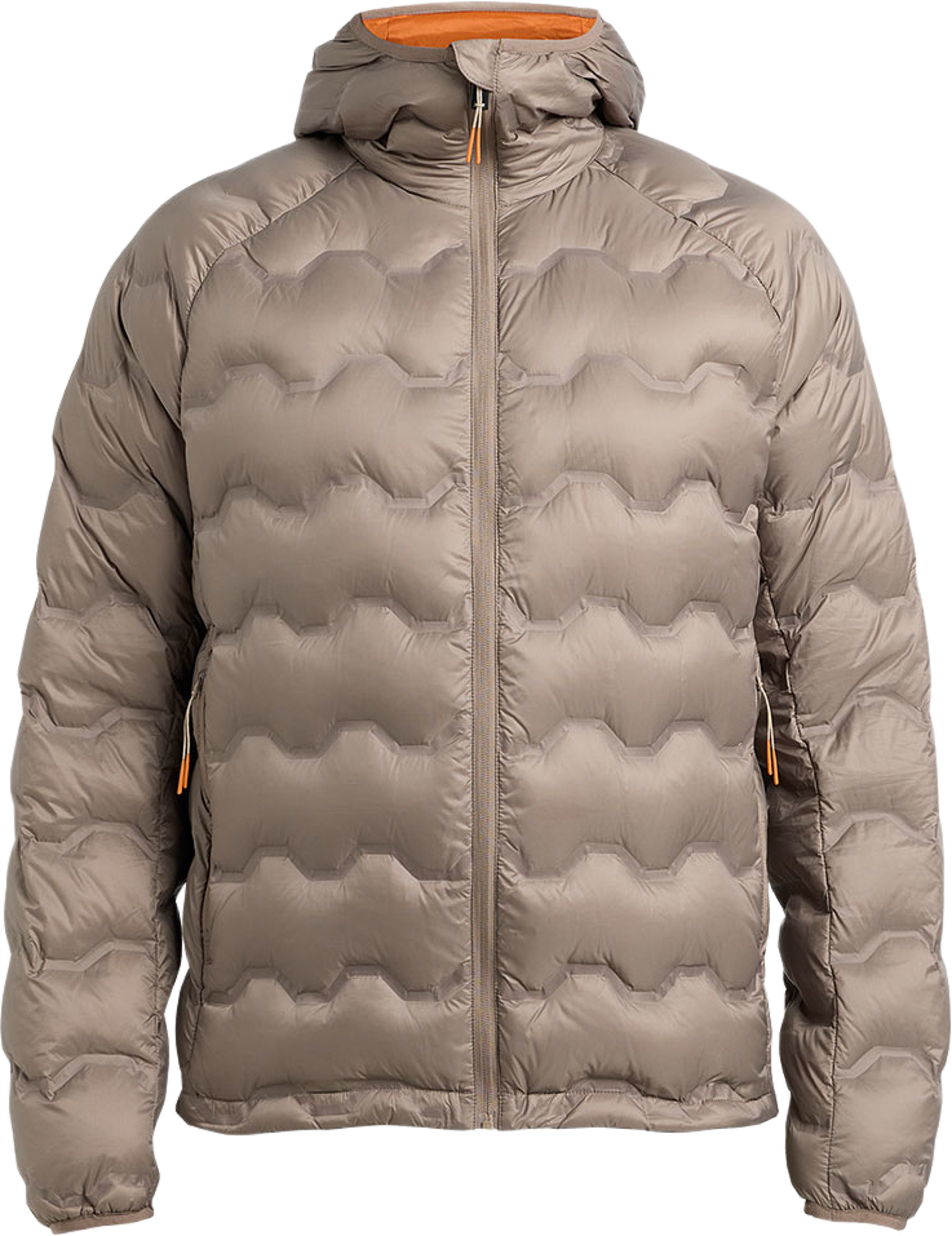 Miyabi Hood Down Jacket Men, från Tenson, i färgen Brown. Klicka för att öppna bilden i stort format