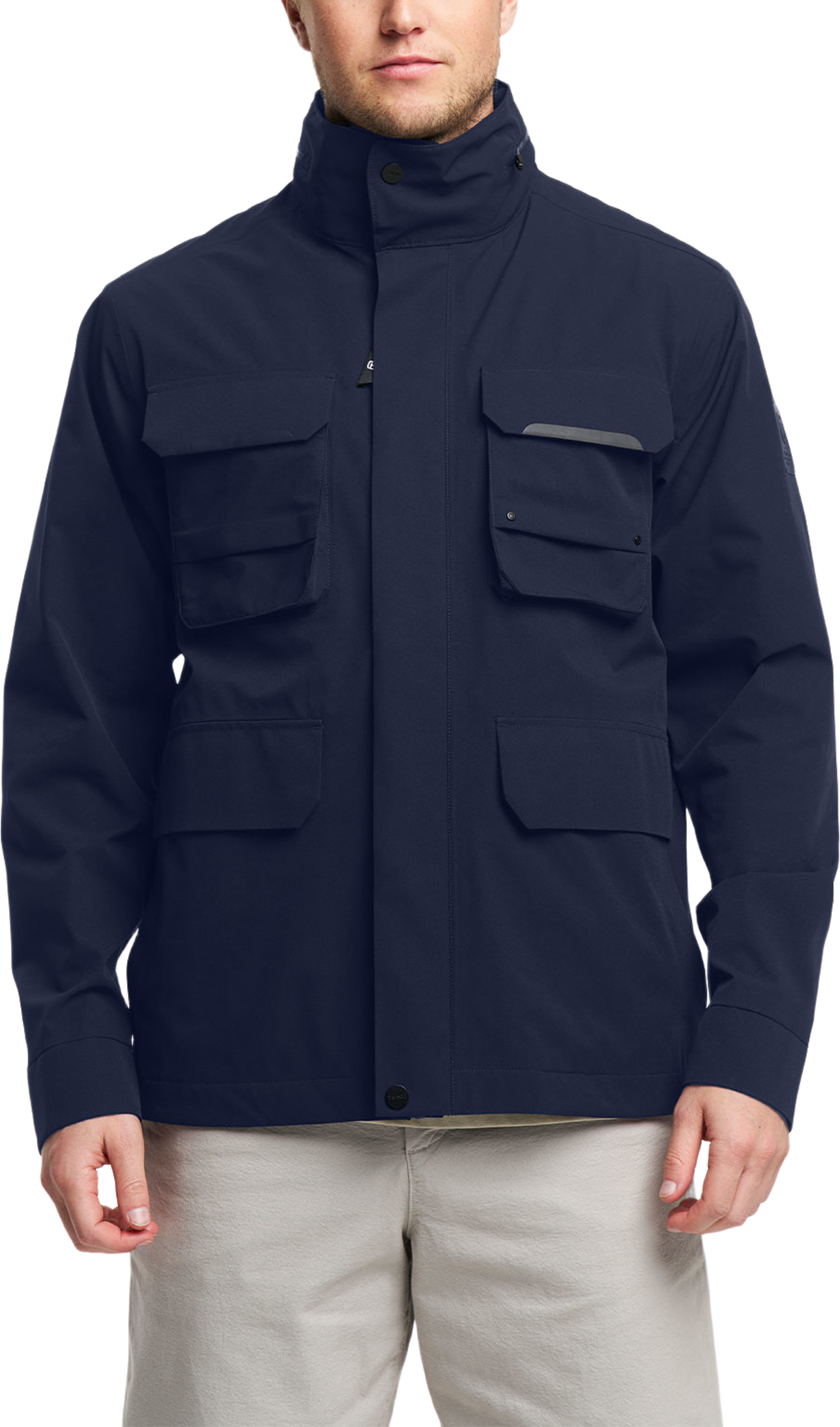 Reporter Jacket Men, från Tenson, i färgen Dark Navy. Klicka för att öppna bilden i stort format