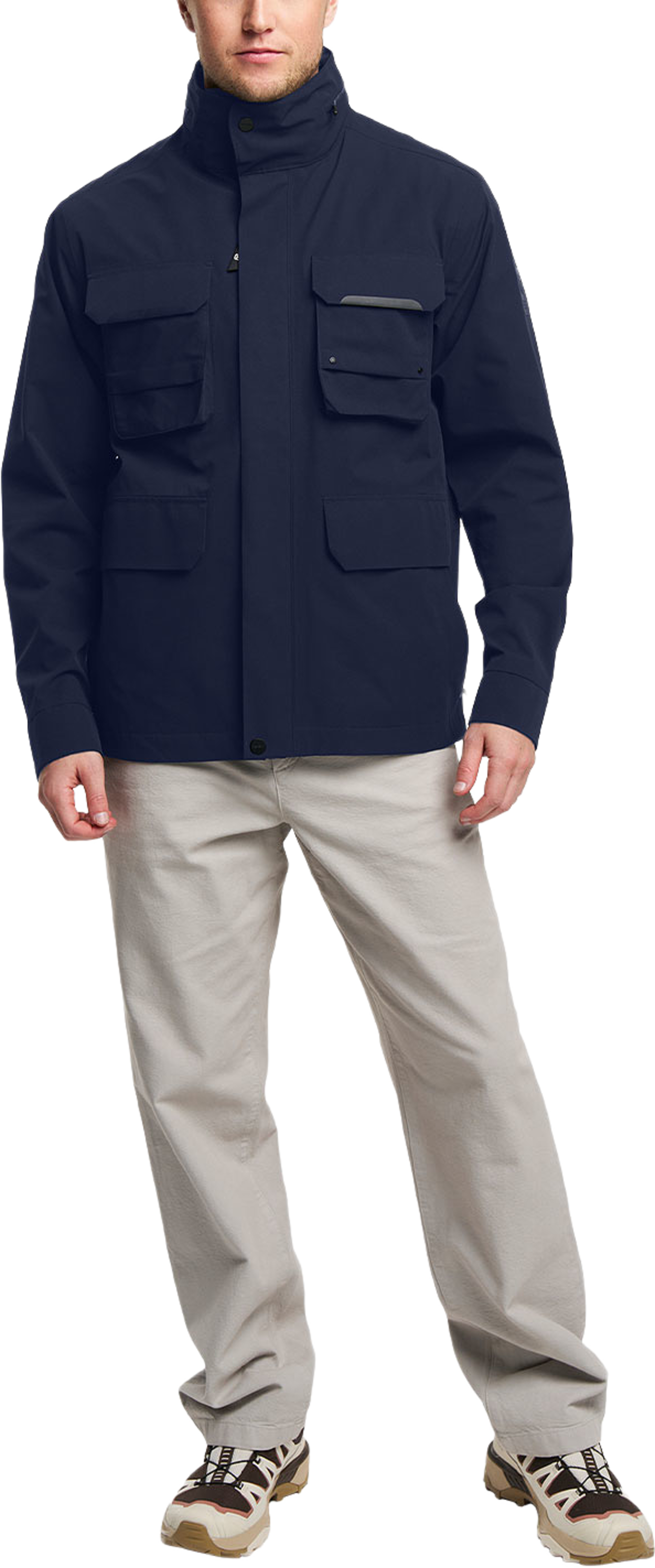 Reporter Jacket Men, från Tenson, i färgen Dark Navy. Klicka för att öppna bilden i stort format