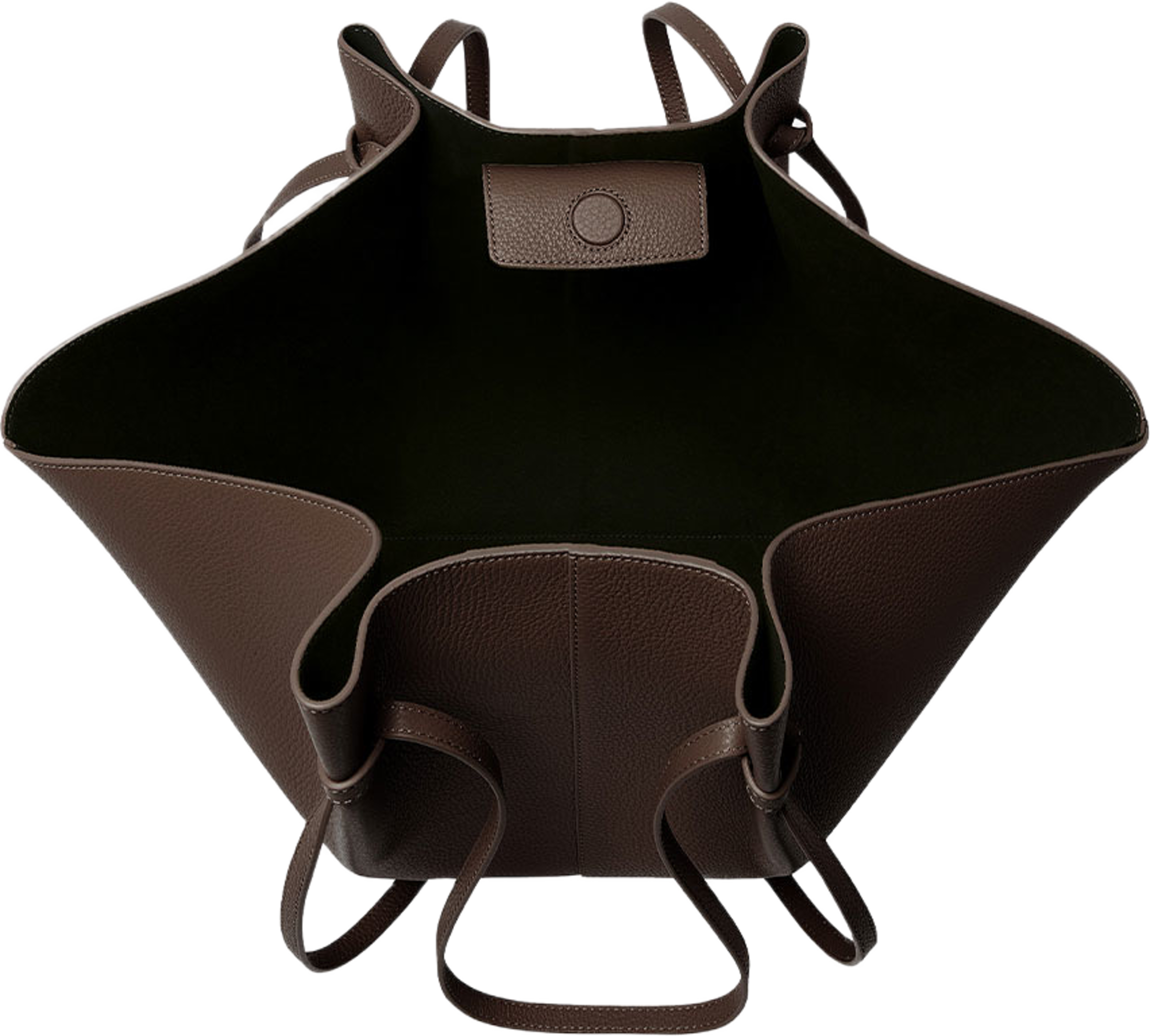 Large Mochi Bag, från Yuzefi, i färgen Espresso. Klicka för att öppna bilden i stort format