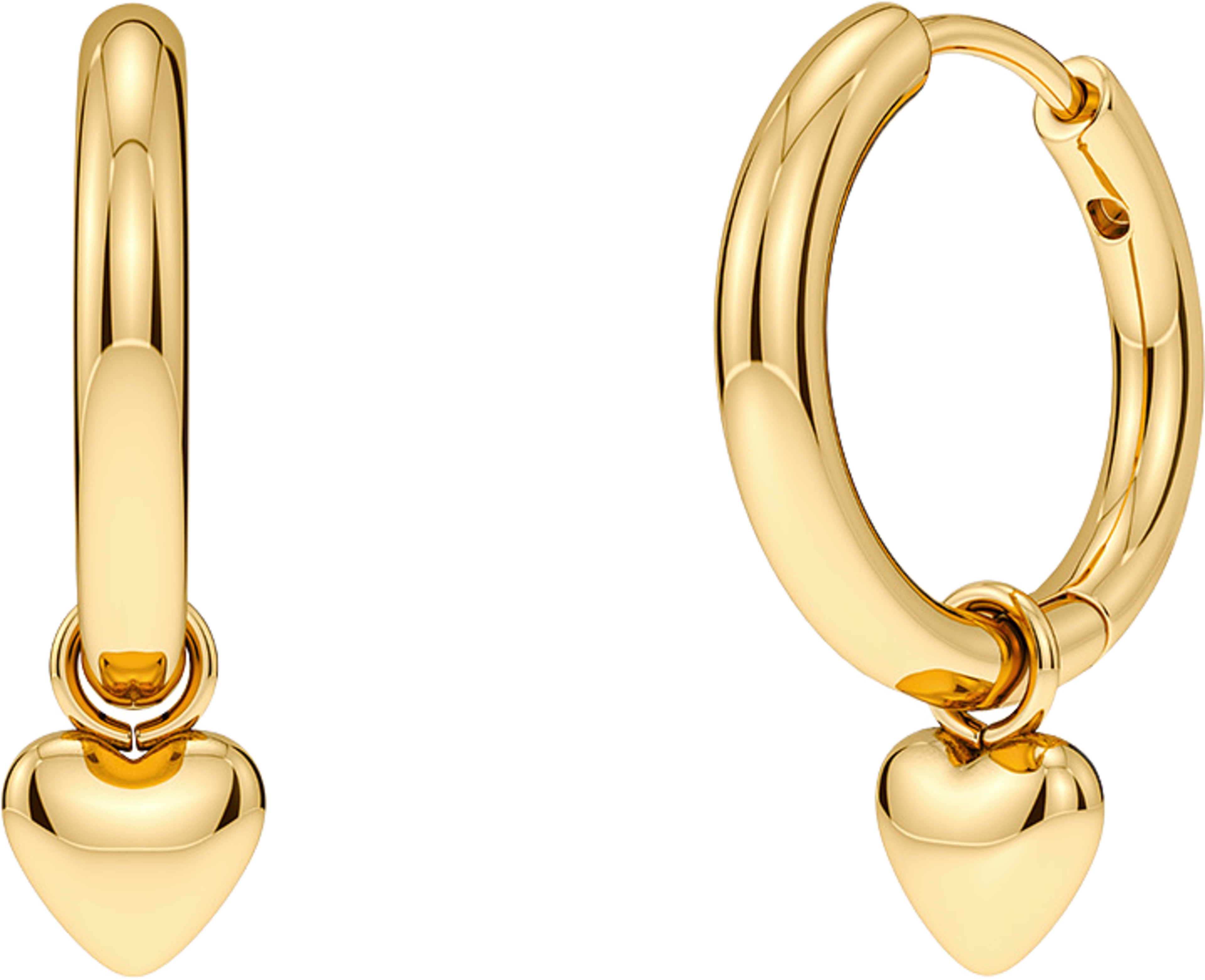 Barley Petite Hoops Gold, från Edblad, i färgen Gold. Klicka för att öppna bilden i stort format
