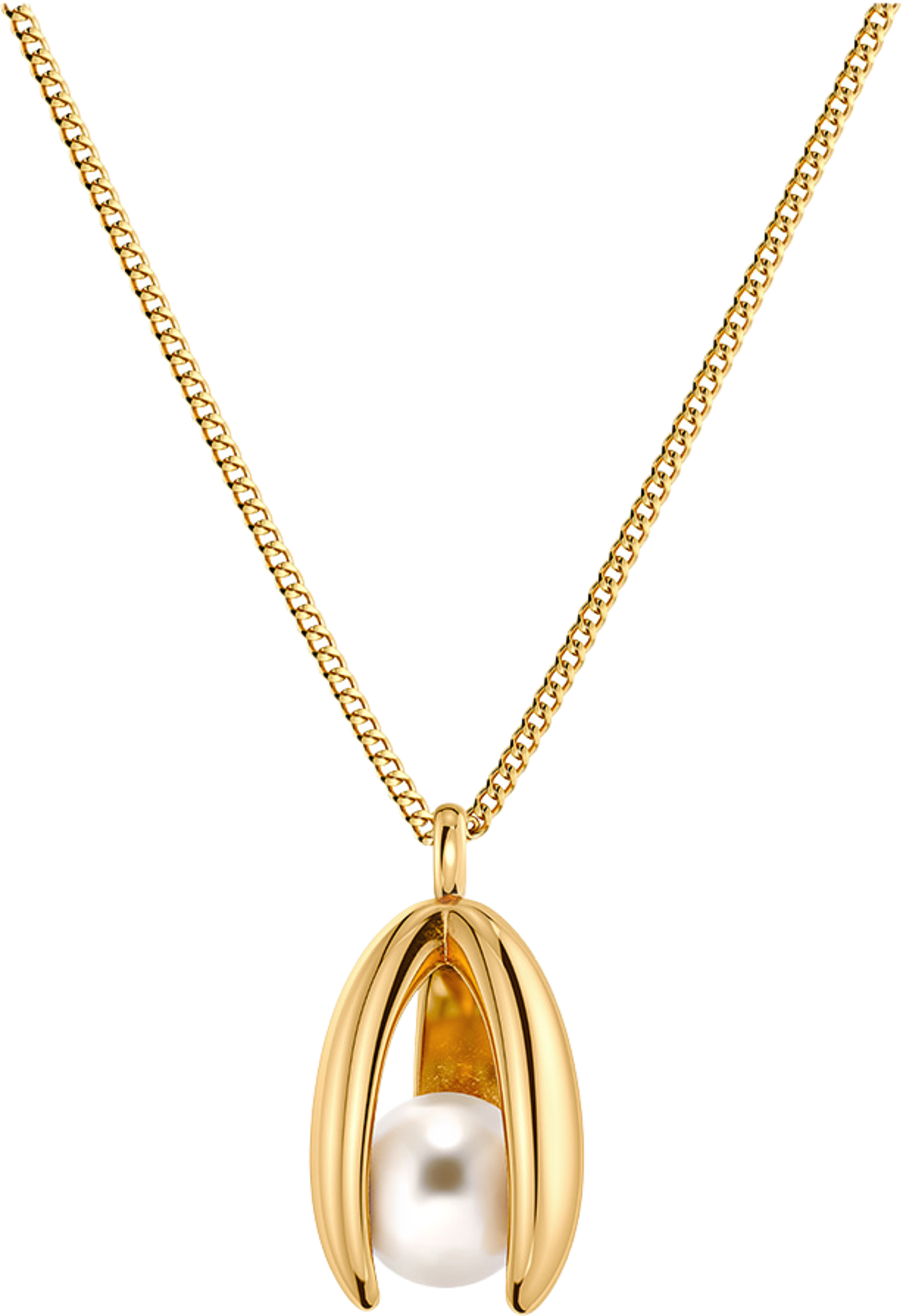 Moonrave Necklace L Gold, från Edblad, i färgen Gold. Klicka för att öppna bilden i stort format