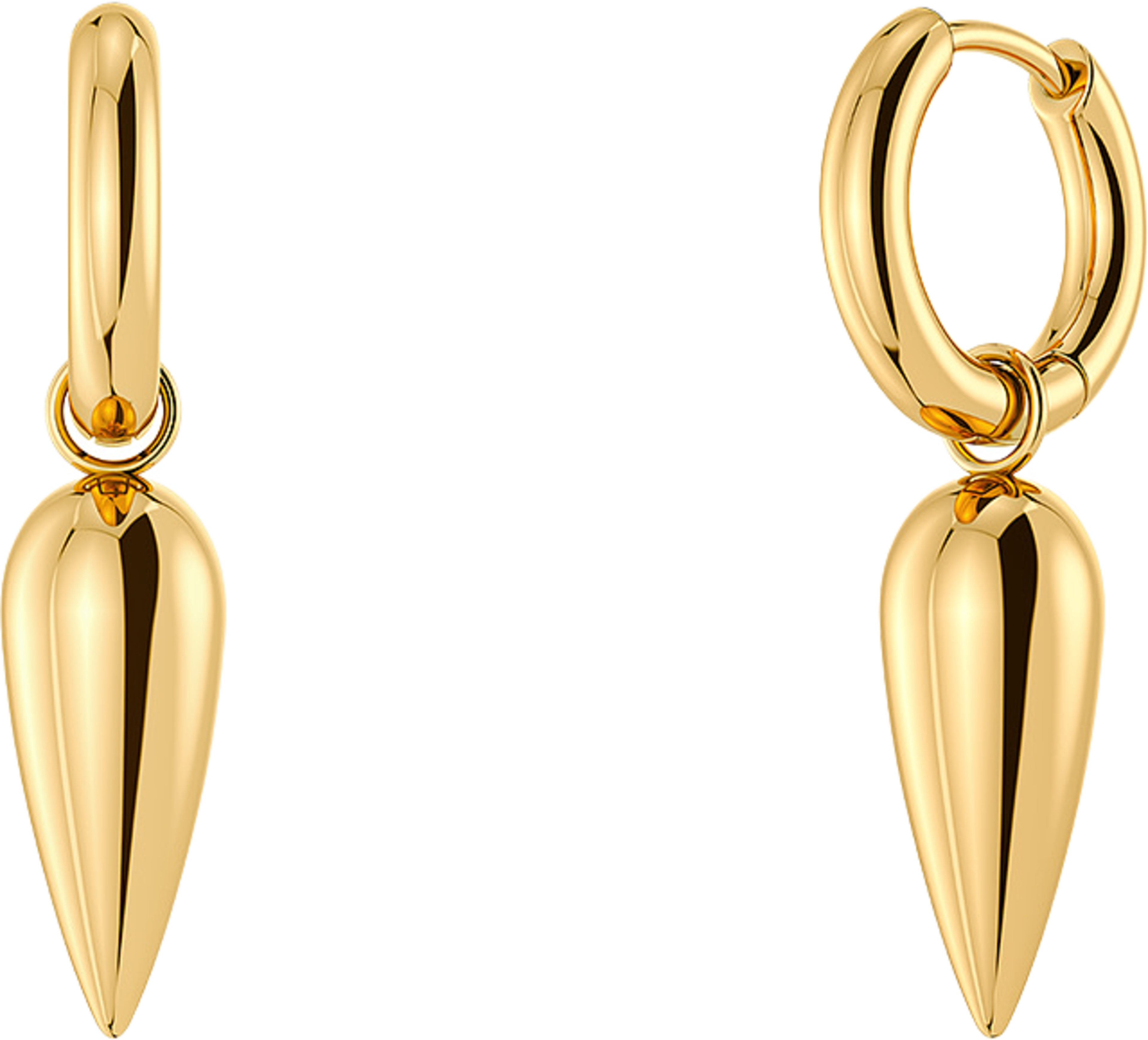 Peak Spike Hoops Gold, från Edblad, i färgen Gold. Klicka för att öppna bilden i stort format