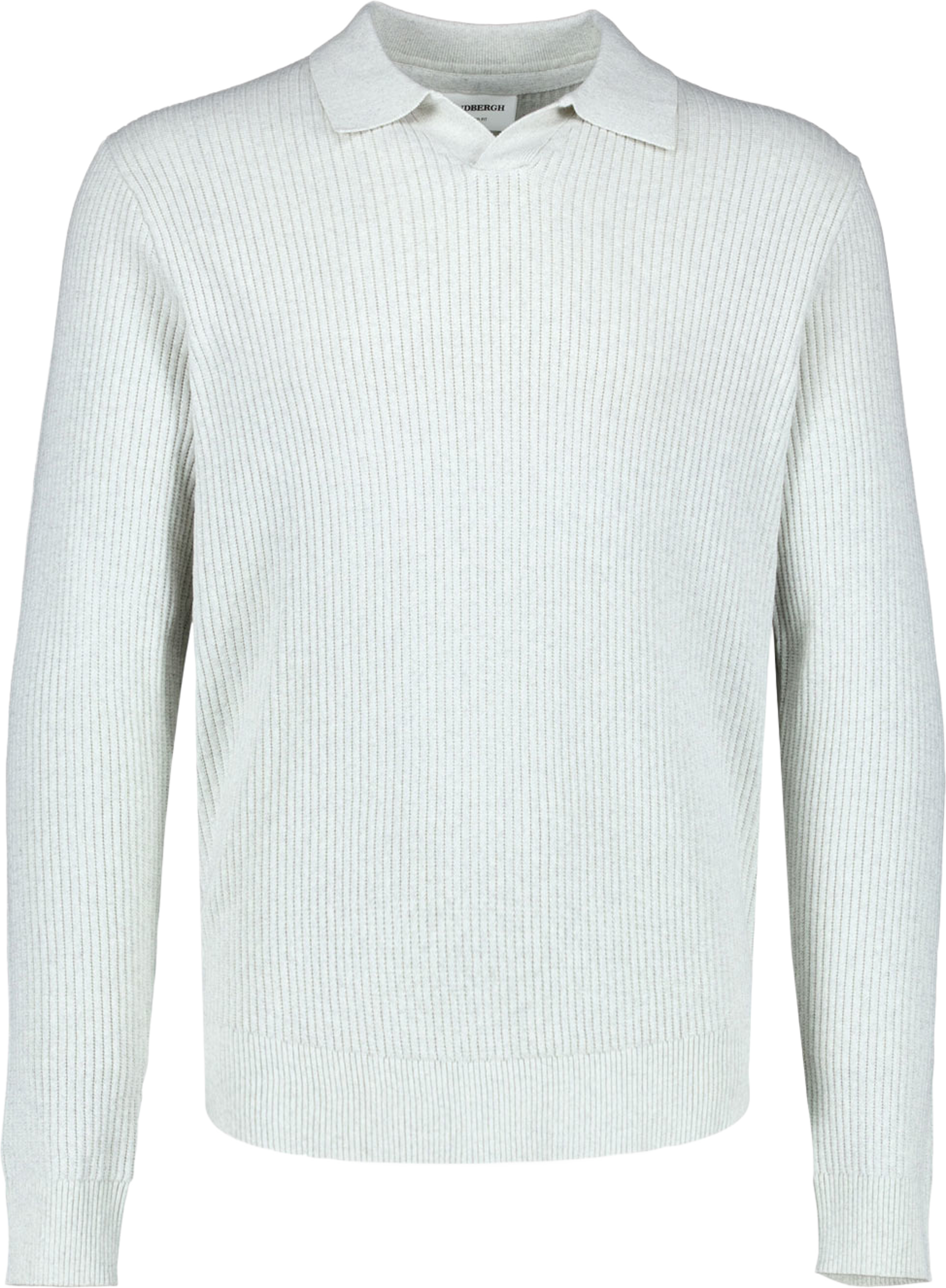 Ribbed button cardigan, från Lindbergh, i färgen Off White. Klicka för att öppna bilden i stort format