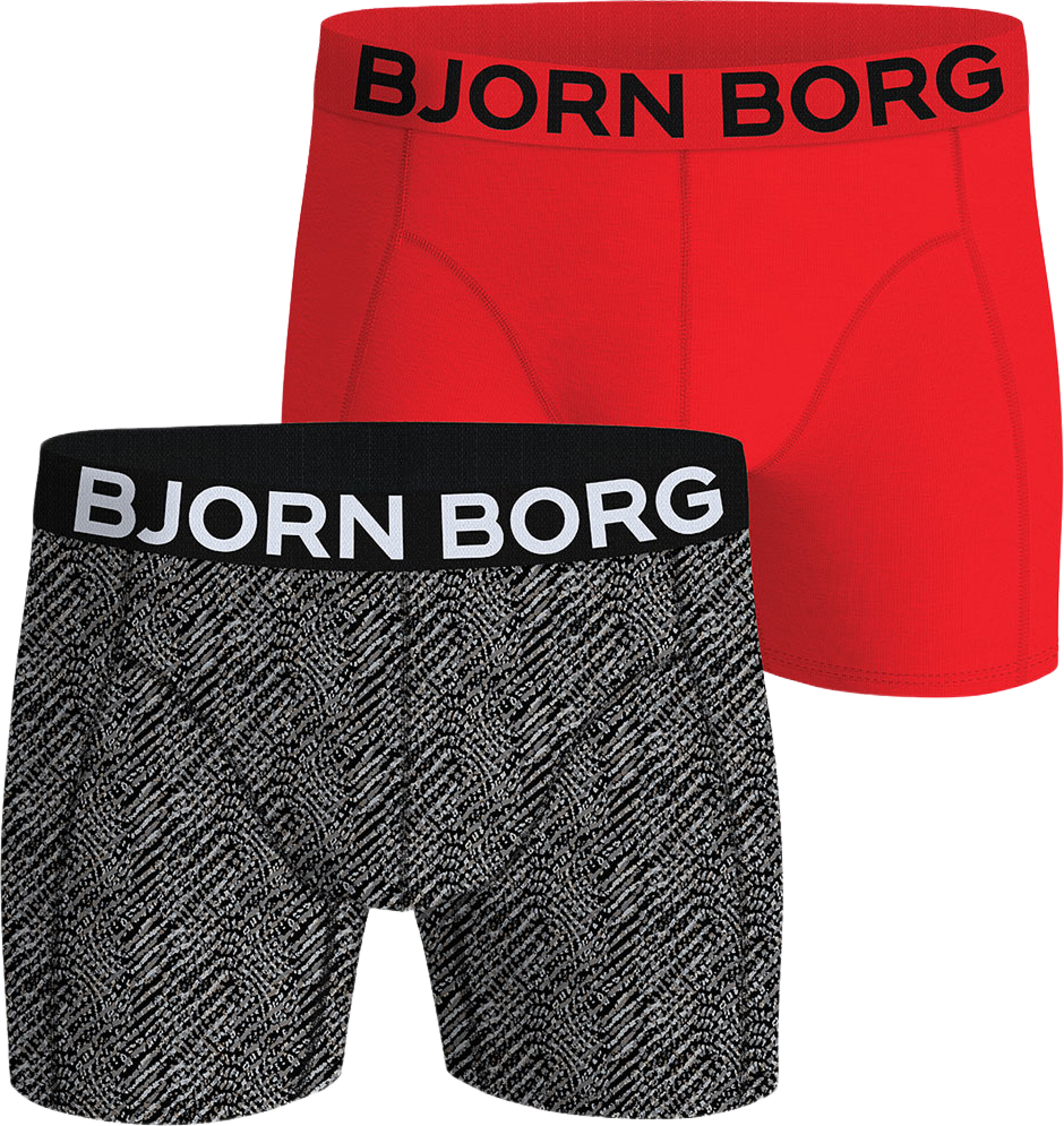 Organic cotton stretch boxer 2p, från Björn Borg, i färgen Multipack 5. Klicka för att öppna bilden i stort format