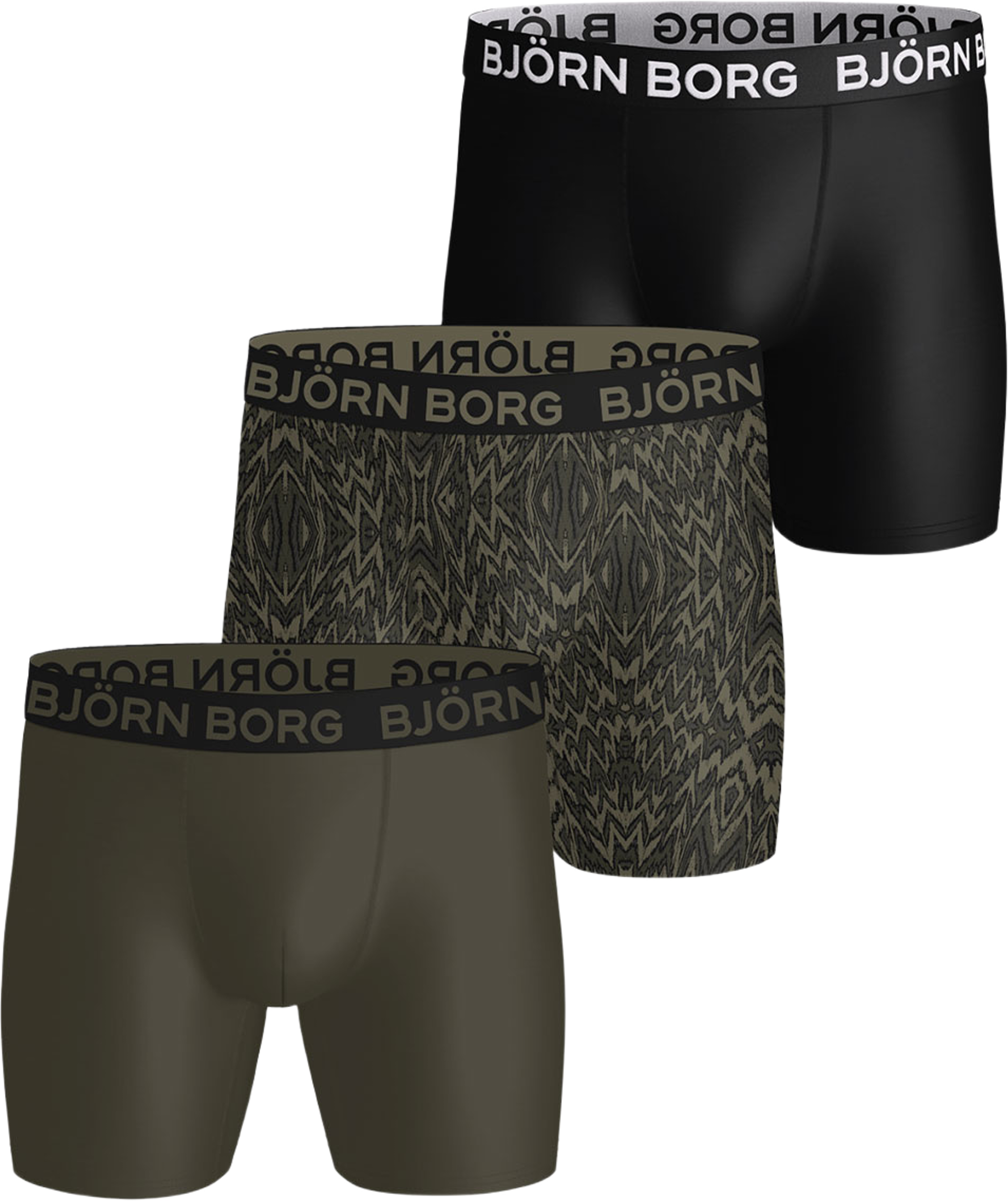 Sports microfiber boxer 3p, från Björn Borg, i färgen Multipack 2. Klicka för att öppna bilden i stort format