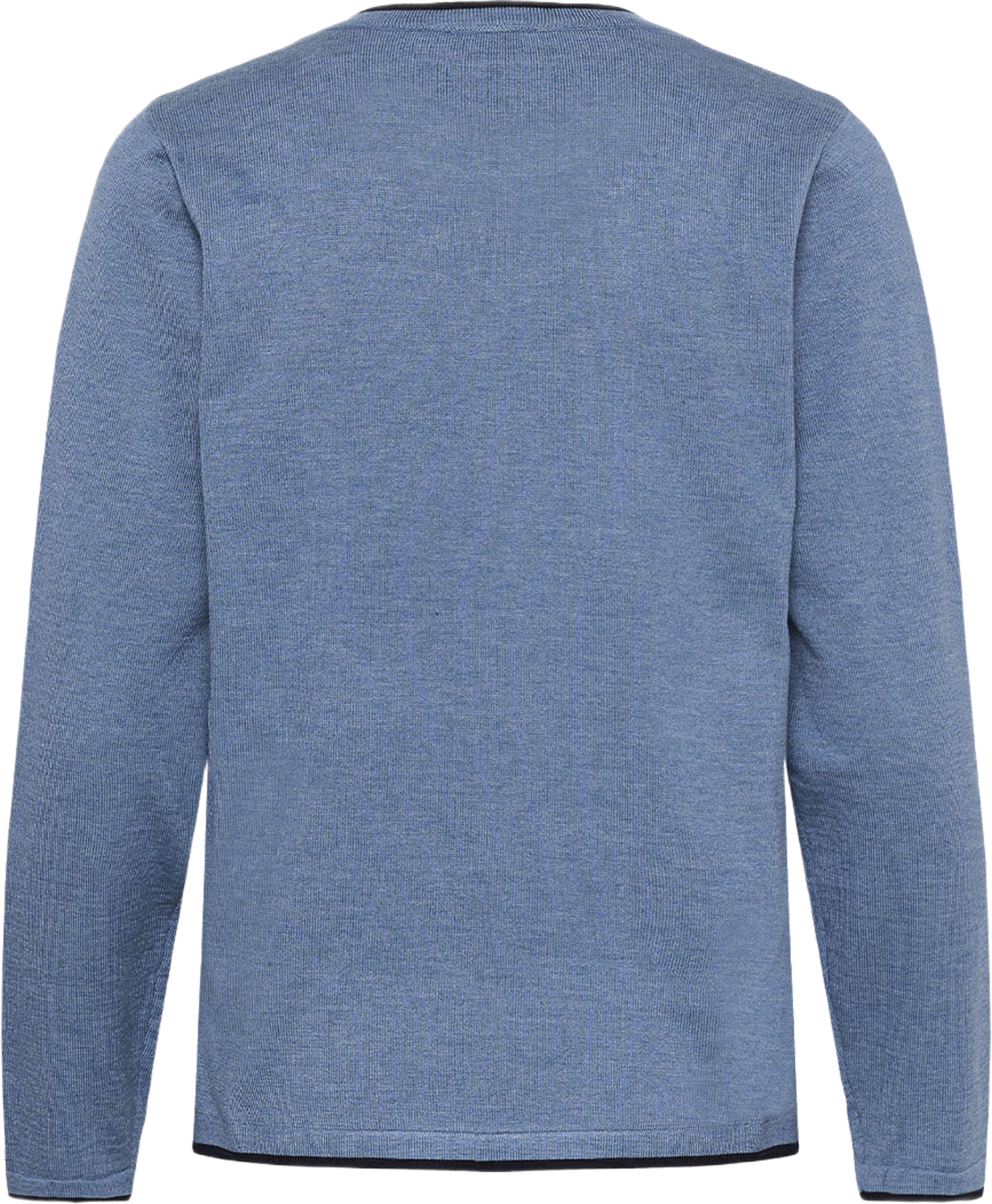 MilaSZ LS Contrast Pullover, från Saint Tropez, i färgen Be. Sea Mel Nightsky Contrast. Klicka för att öppna bilden i stort format