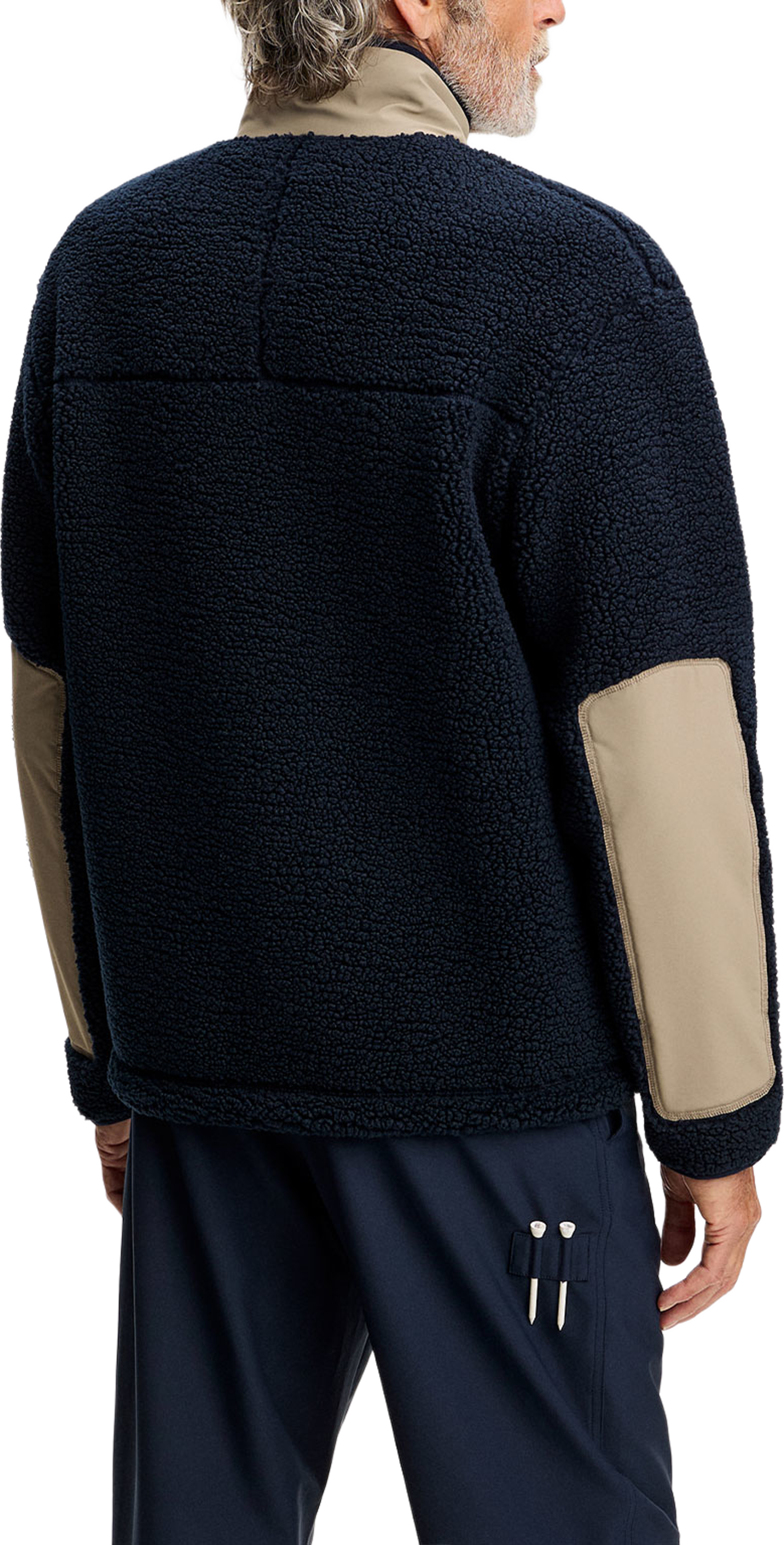 Marshall  Hybrid Pile, från J.Lindeberg, i färgen Jl Navy. Klicka för att öppna bilden i stort format