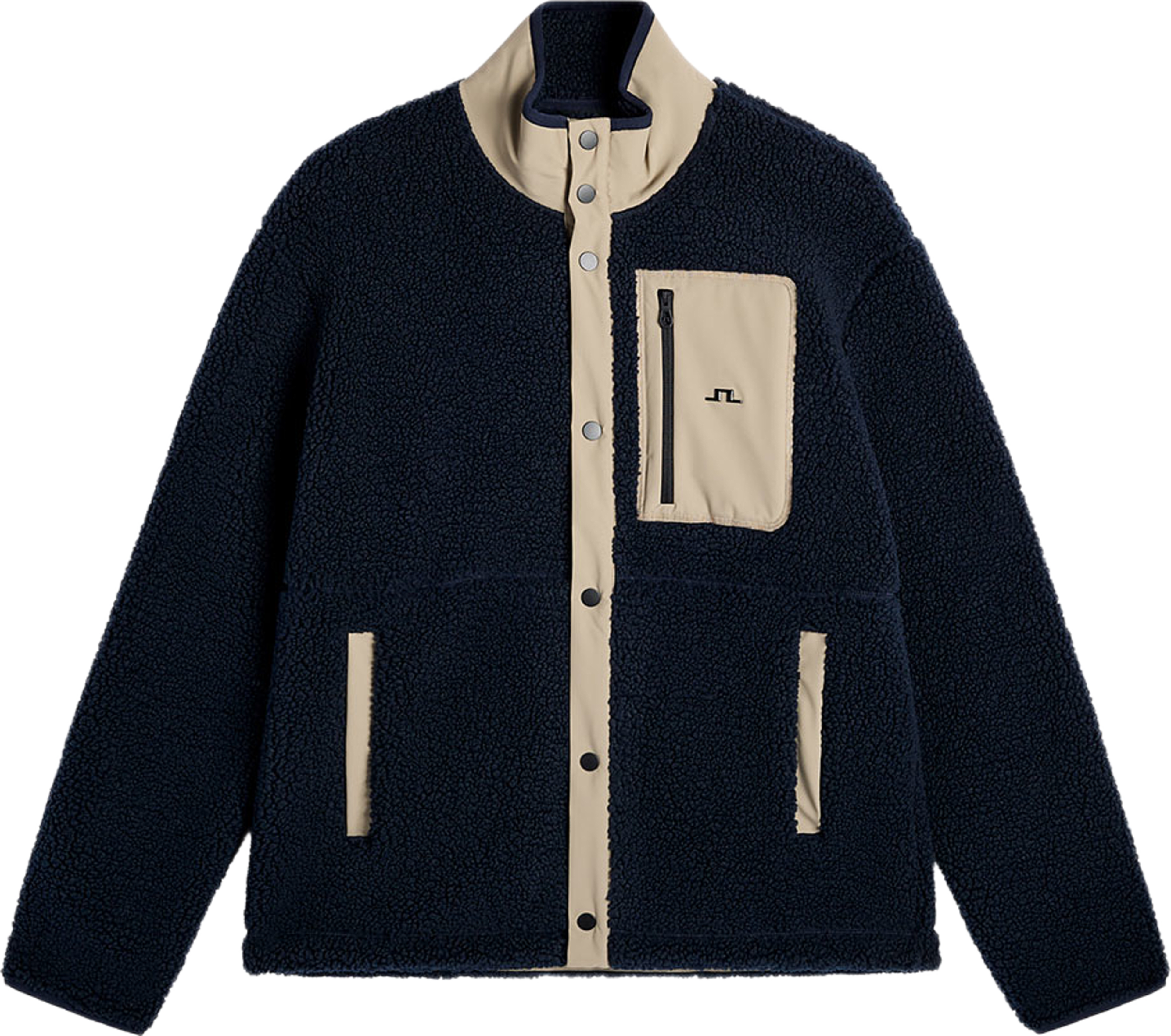 Marshall  Hybrid Pile, från J.Lindeberg, i färgen Jl Navy. Klicka för att öppna bilden i stort format