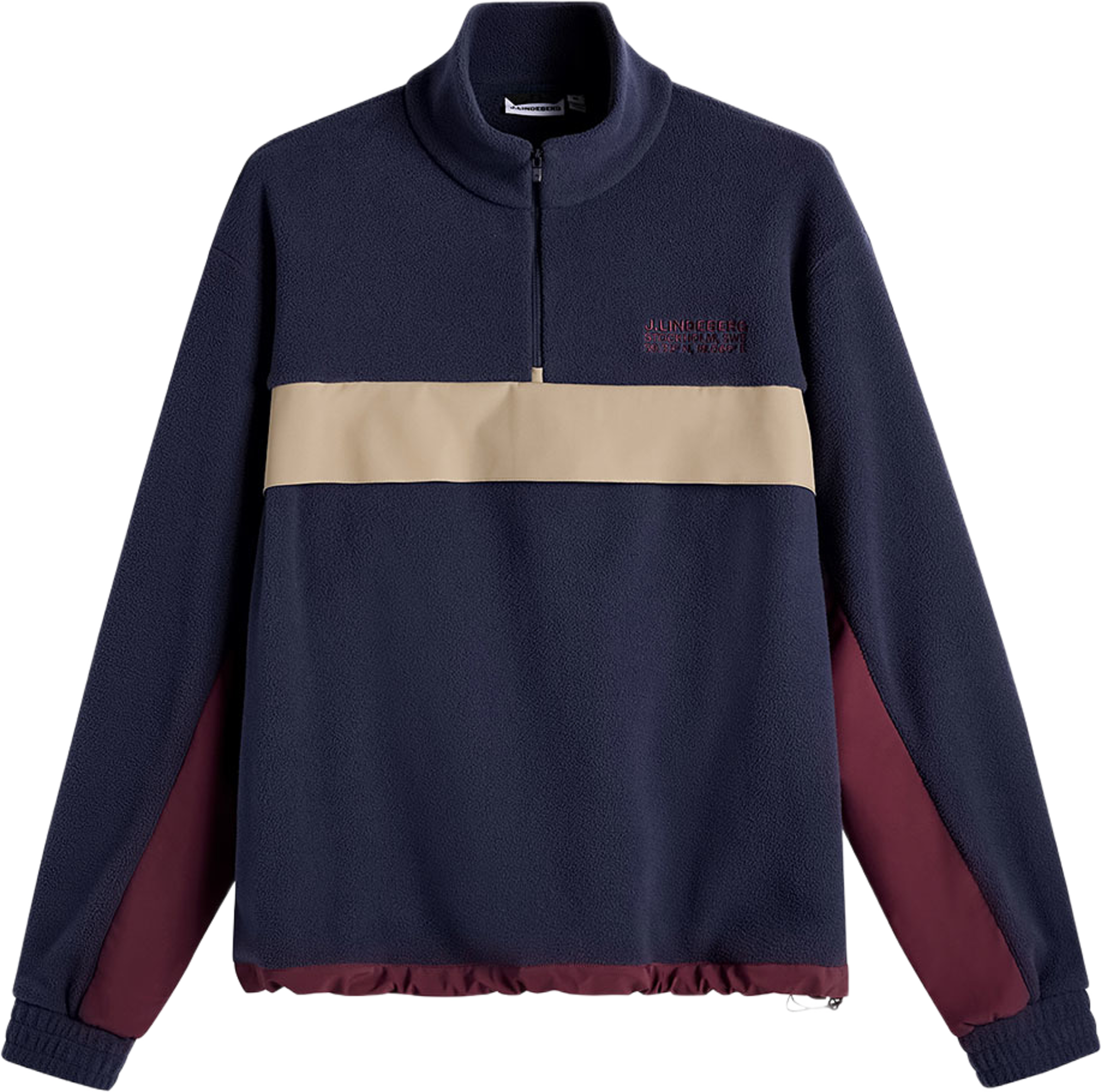 Quinn Hybrid Sweatshirt, från J.Lindeberg, i färgen Jl Navy. Klicka för att öppna bilden i stort format