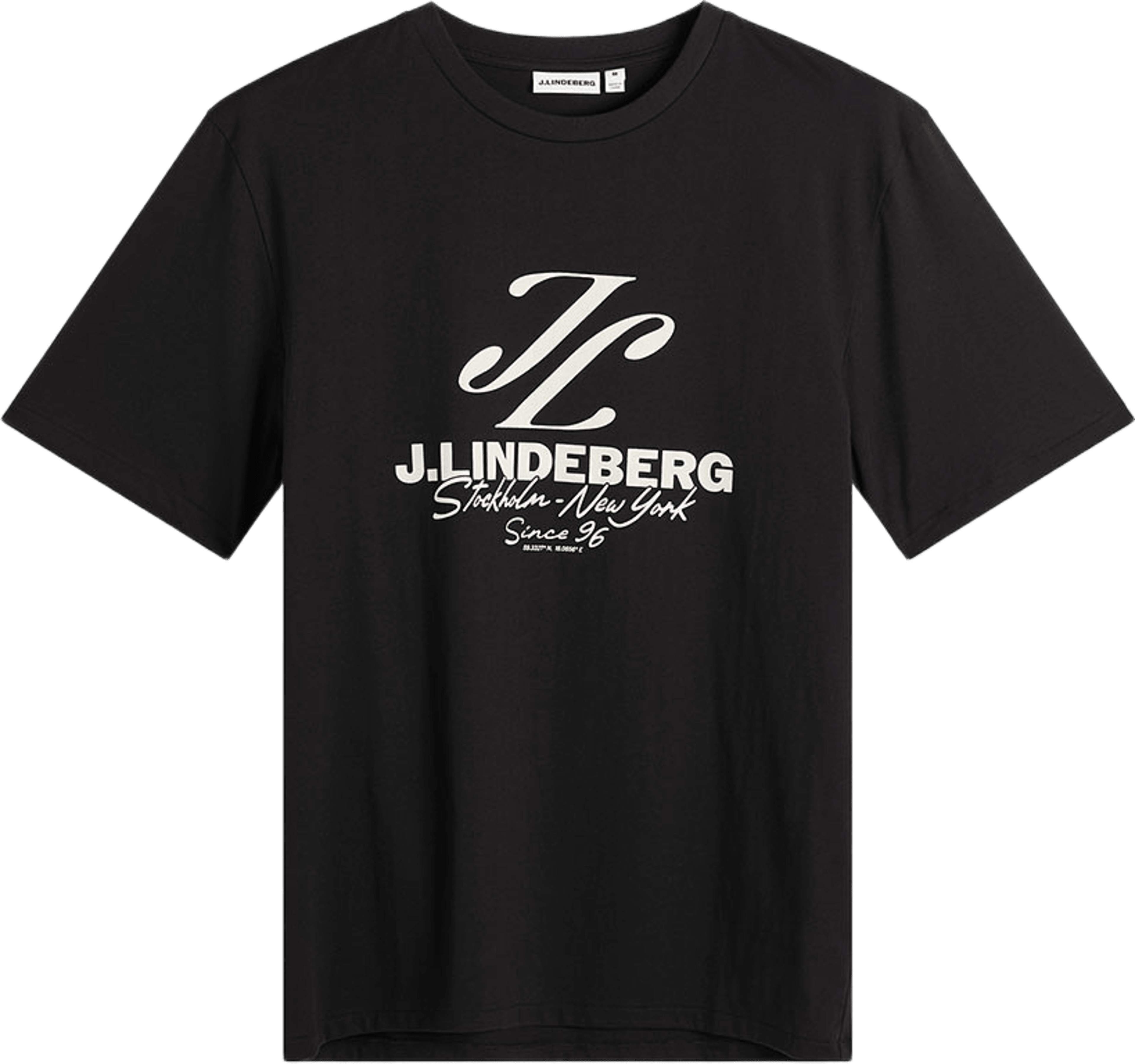 Alpha Graphic T-shirt, från J.Lindeberg, i färgen Black. Klicka för att öppna bilden i stort format