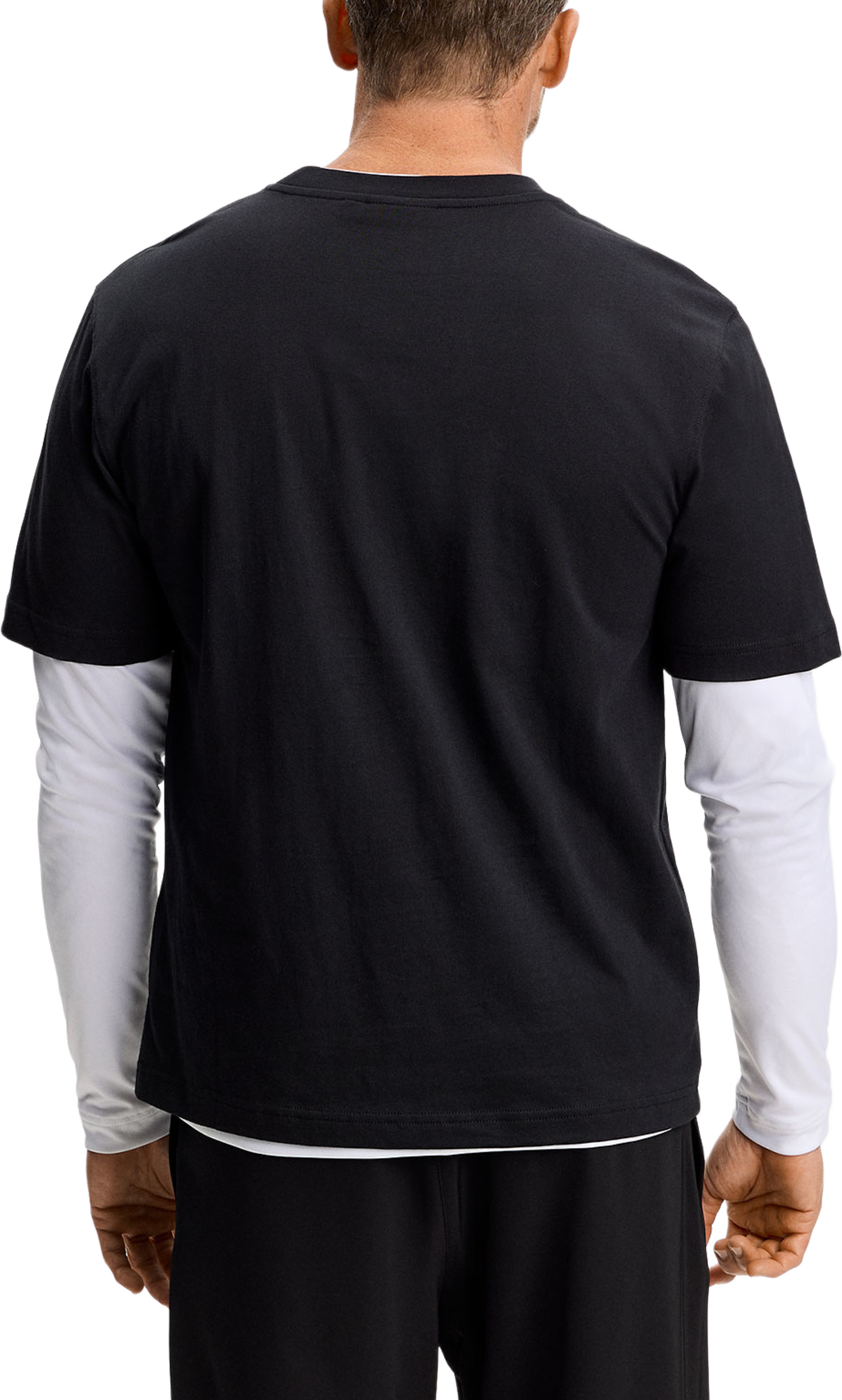 Parcie Logo Tee, från J.Lindeberg, i färgen Black. Klicka för att öppna bilden i stort format