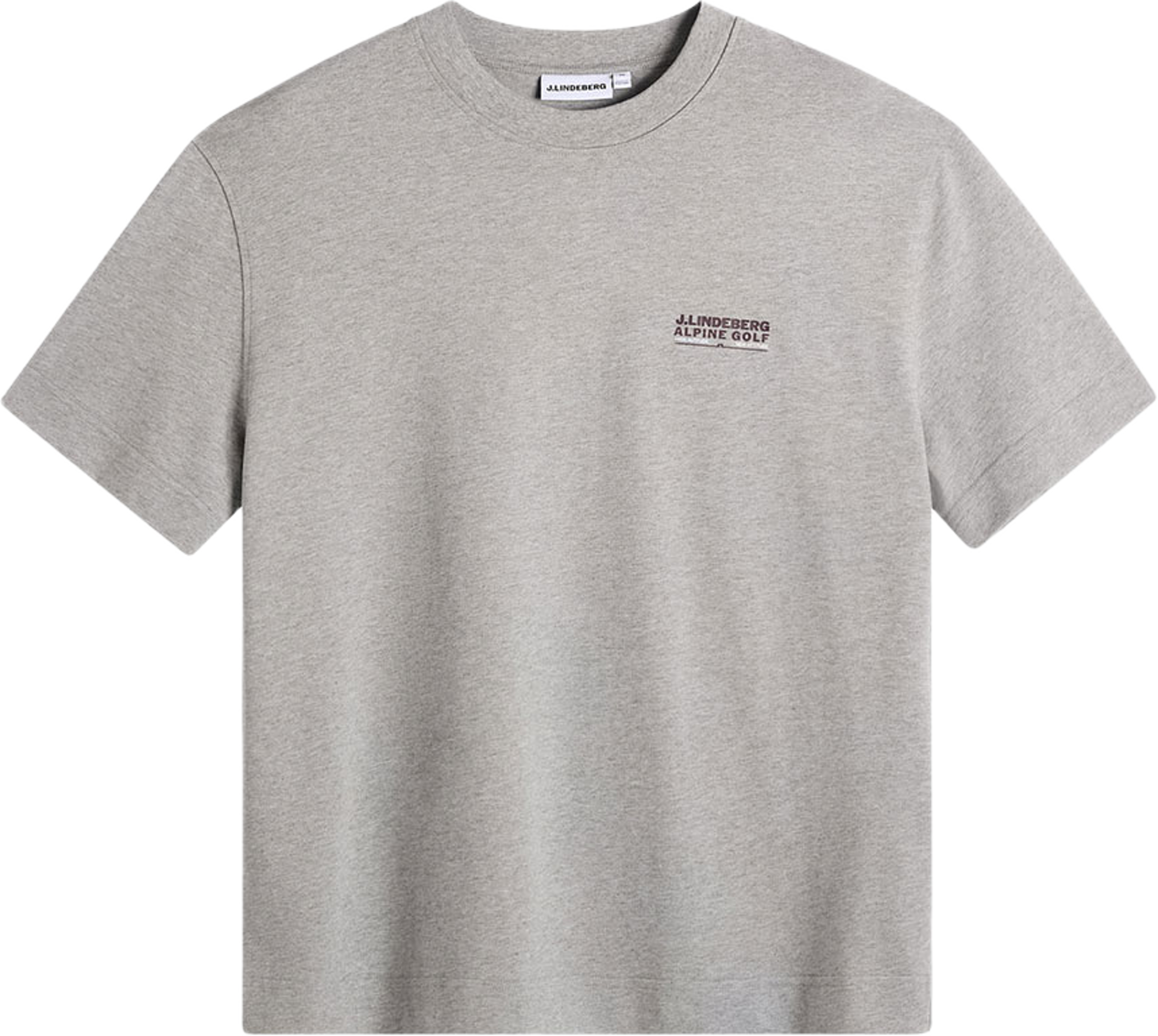 Bennett Heavy T-Shirt, från J.Lindeberg, i färgen Light Grey Melange. Klicka för att öppna bilden i stort format
