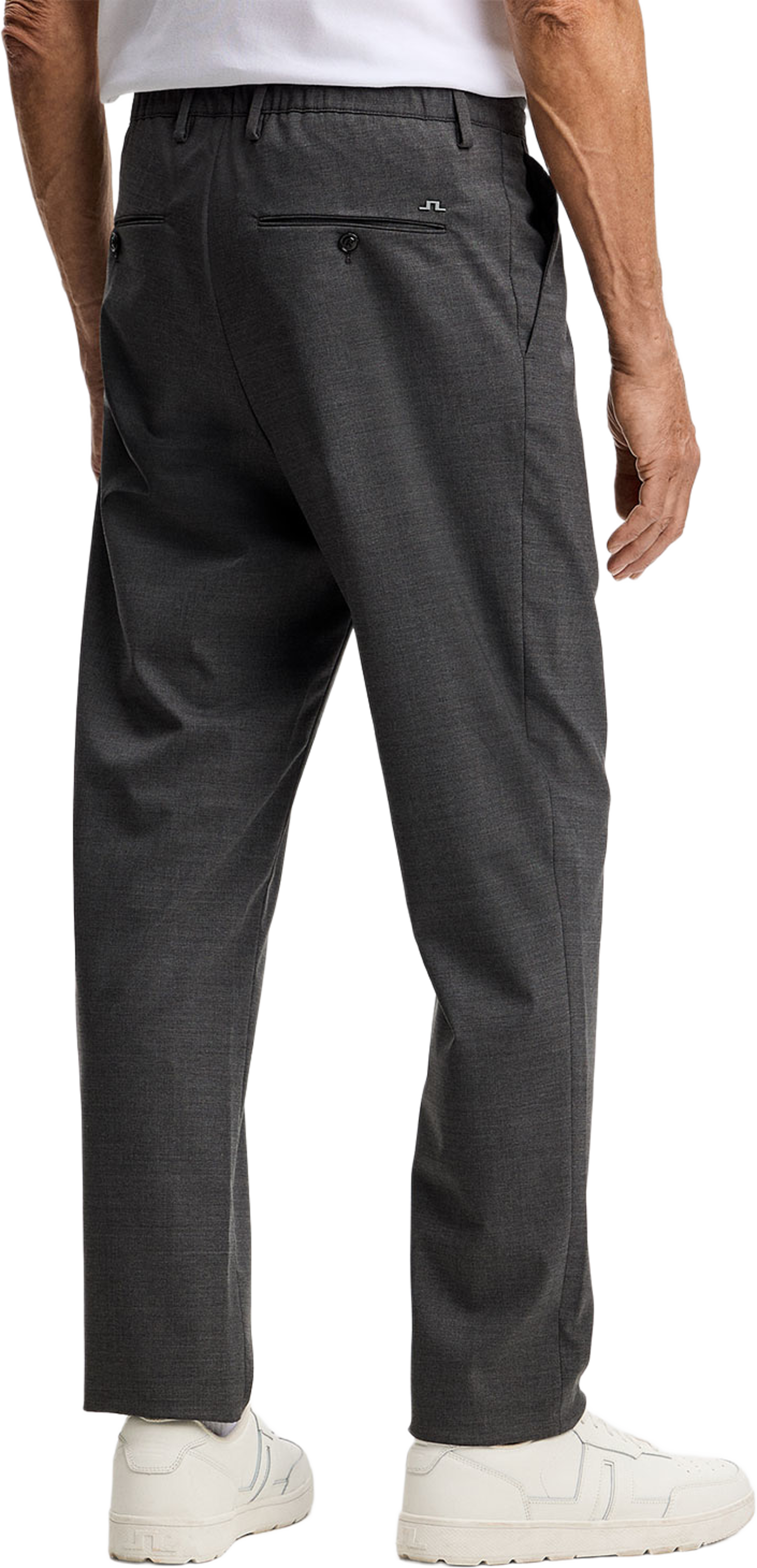 Harris Stretch Wool Pants, från J.Lindeberg, i färgen Light Grey Melange. Klicka för att öppna bilden i stort format