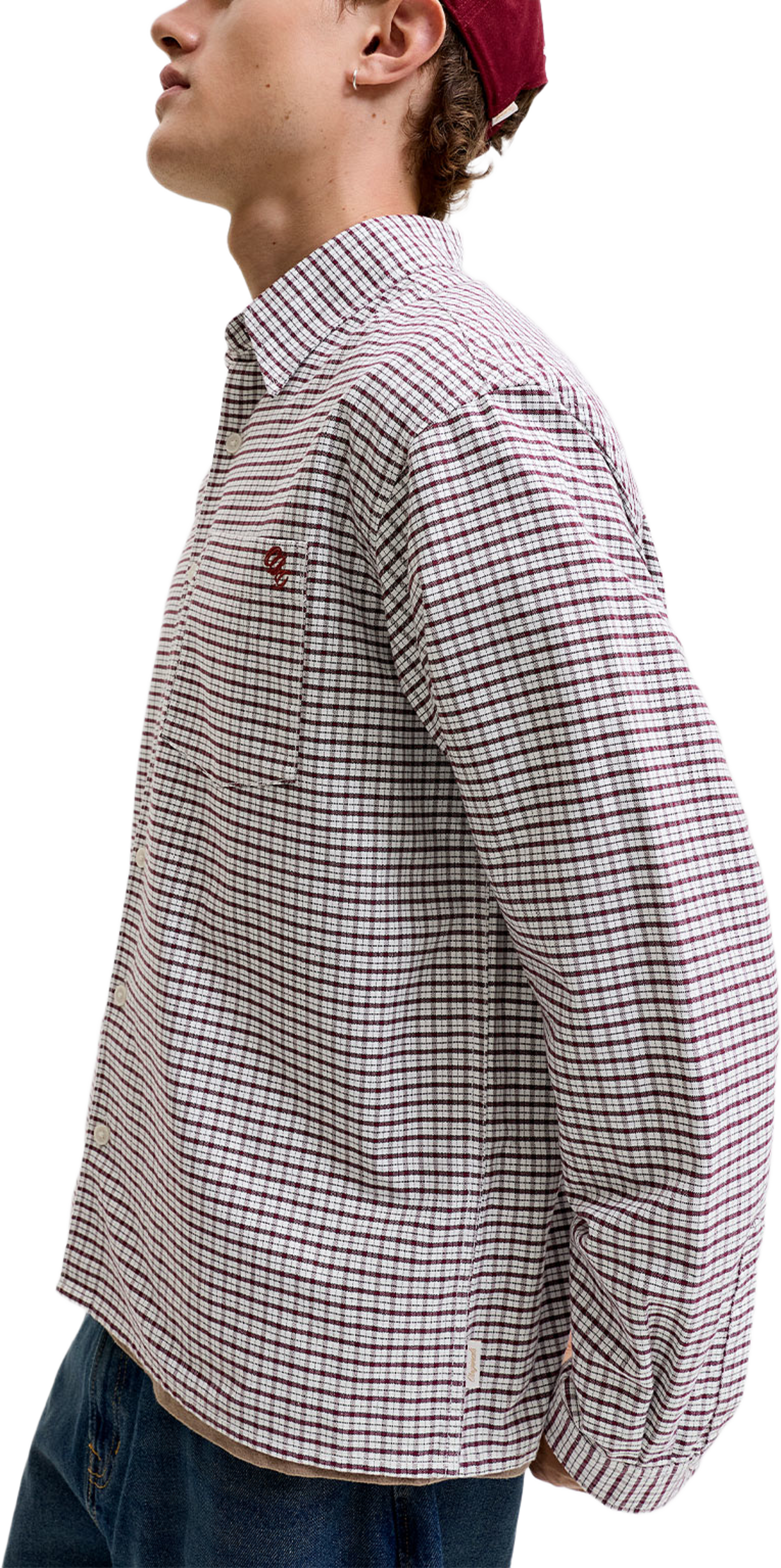 Fredriksbergs Oxford Shirt, från Jack & Jones, i färgen Chocolate Truffle Checks. Klicka för att öppna bilden i stort format