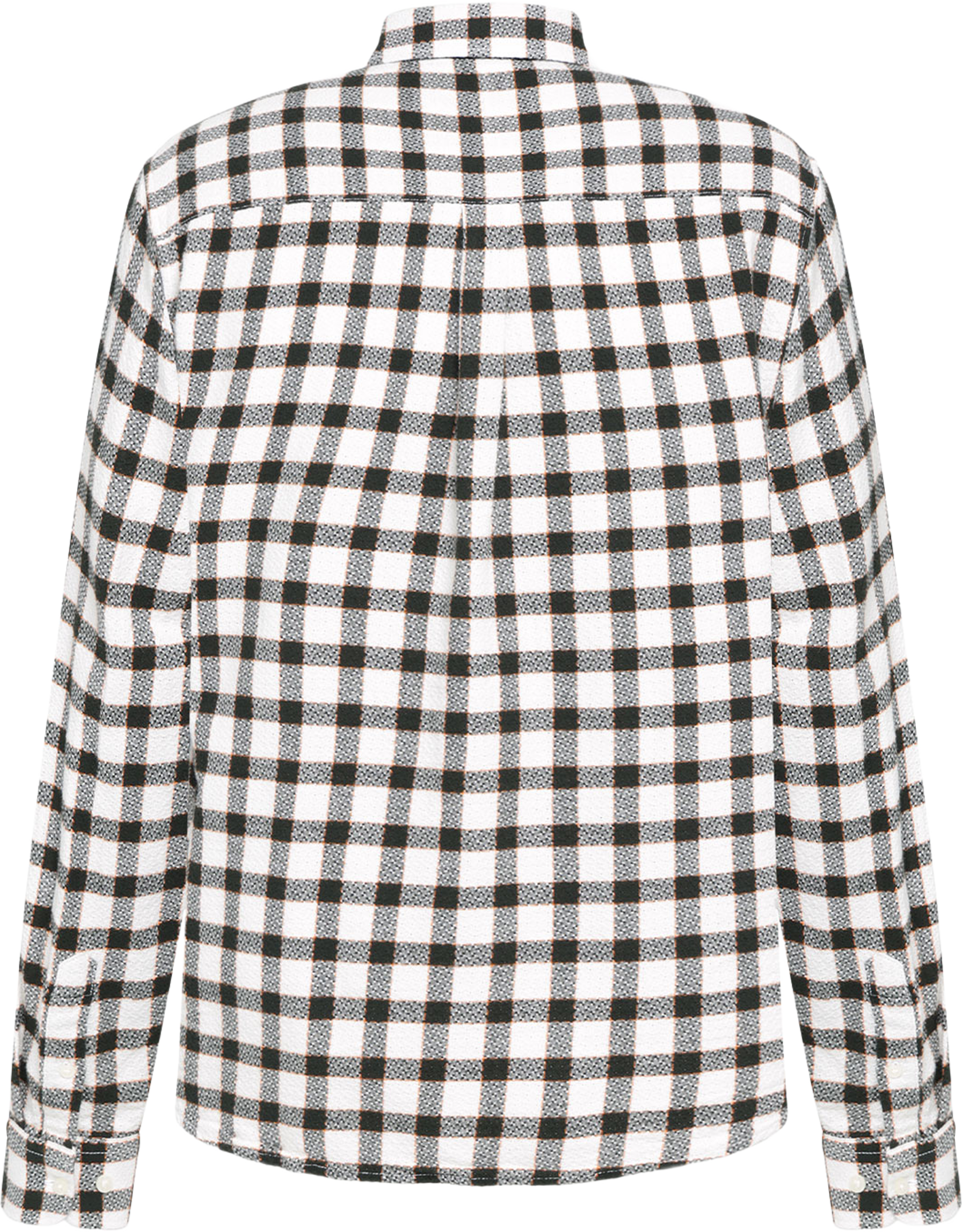 Dune Regular Checked Structure Shirt, från Knowledge Cotton Apparel, i färgen 7037 Green Check. Klicka för att öppna bilden i stort format